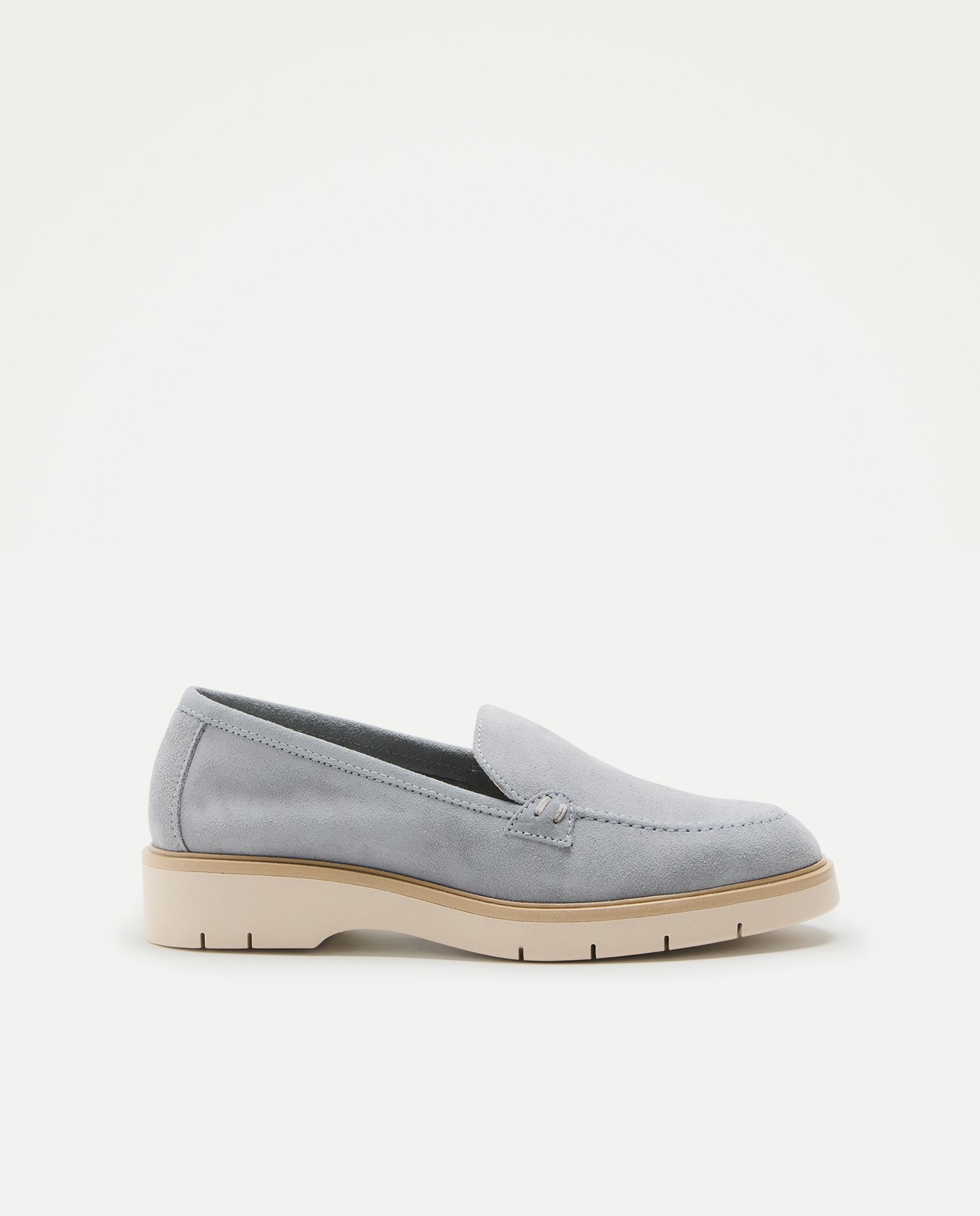 Sapatos Rasos Tipo Mocassins com Topete 400 Azul-1