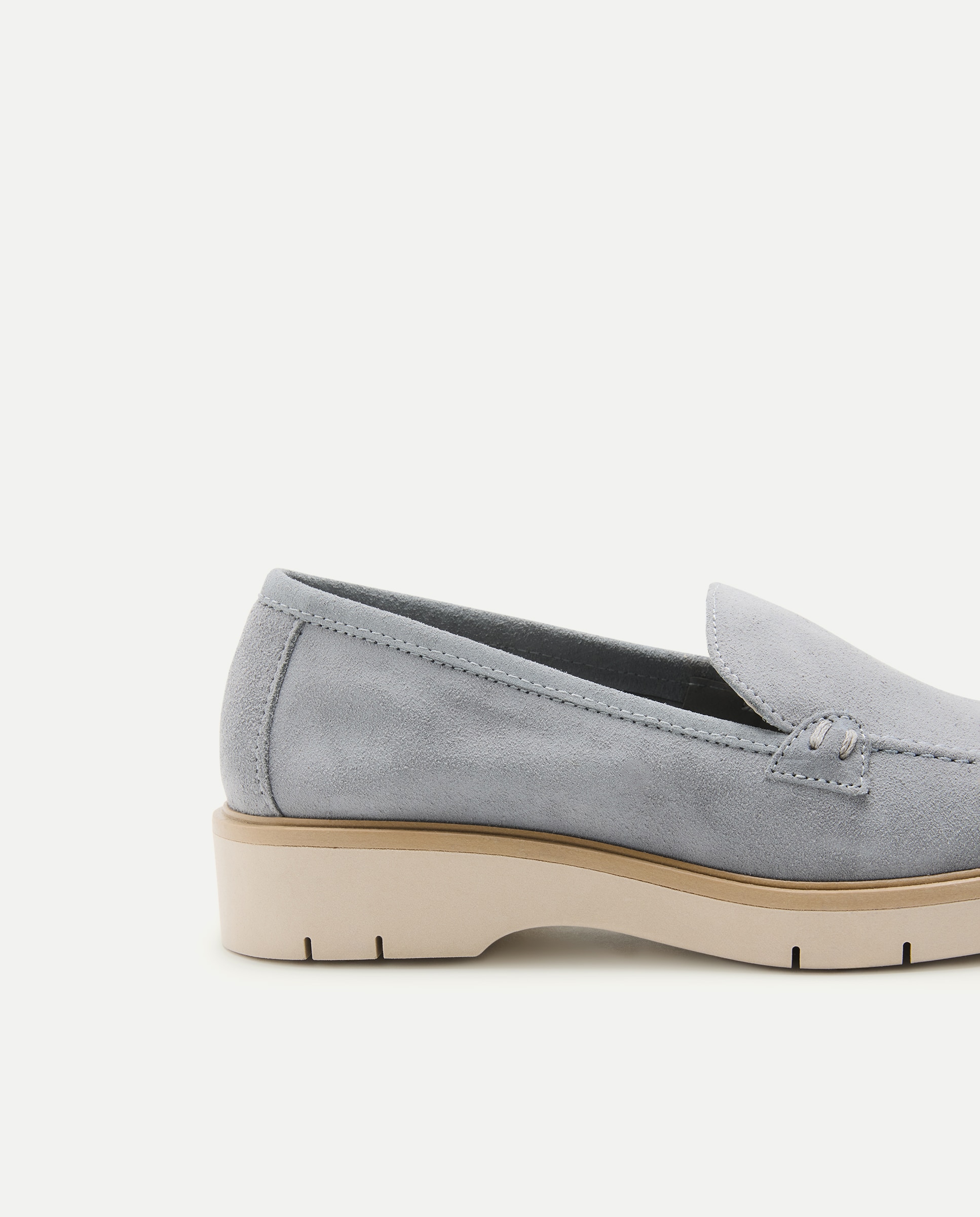 Sapatos Rasos Tipo Mocassins com Topete 400 Azul-5