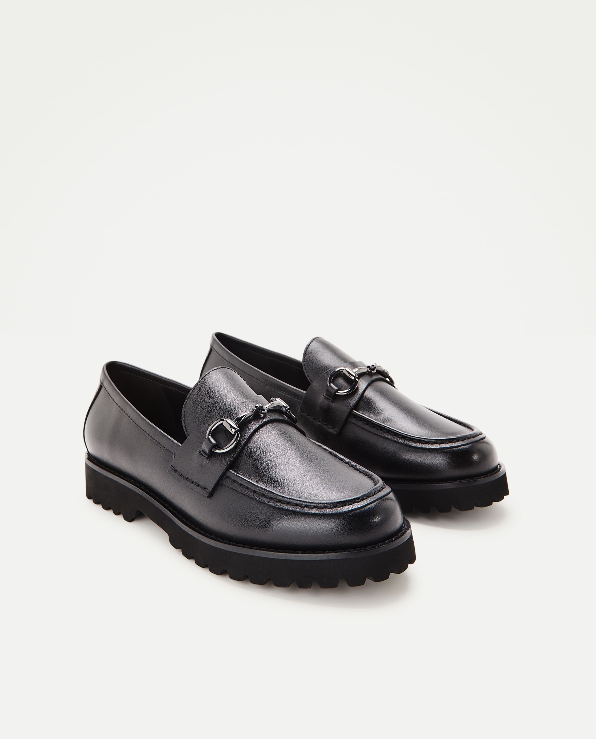 Imagen 2 de Zapato plano mocasín truck - LT Comfort - Negro Negro