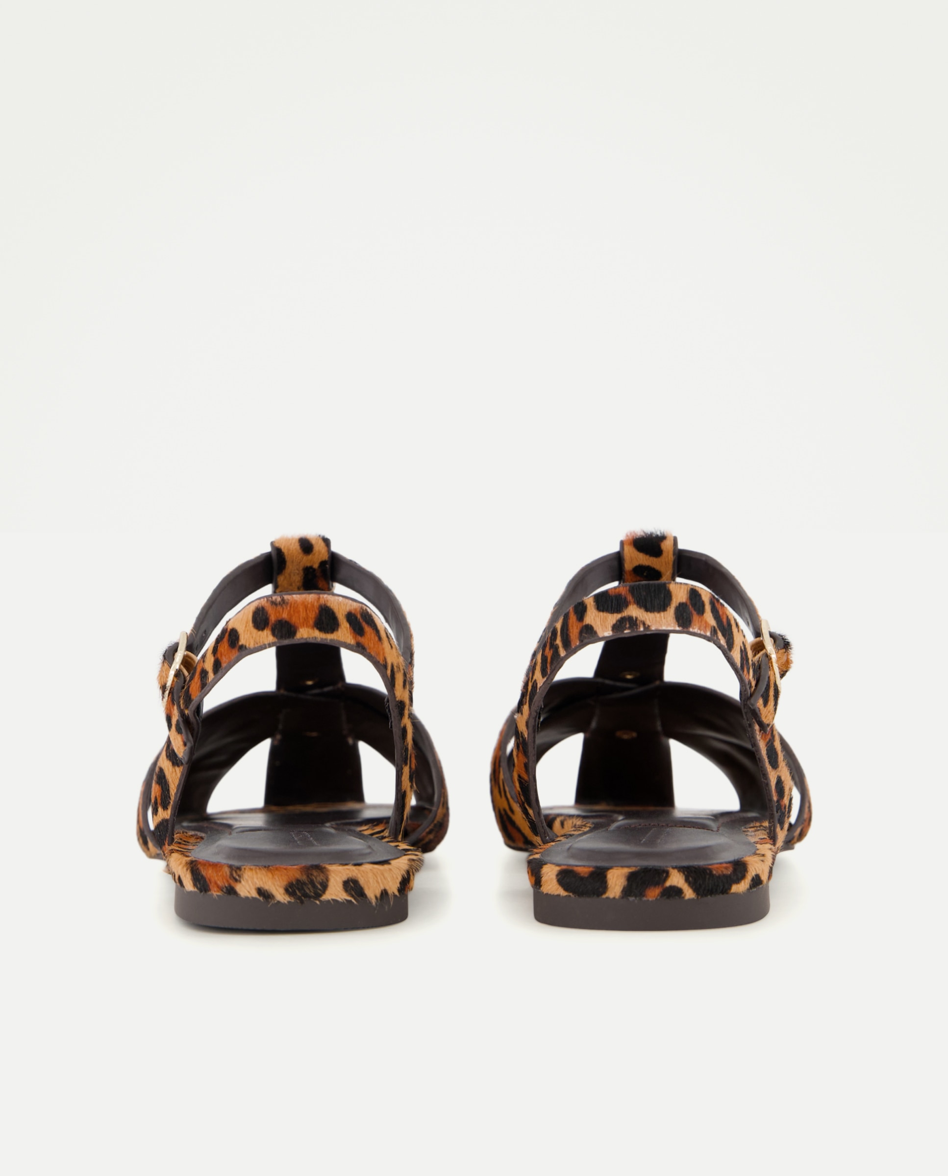 Sapatos Rasos com Tachas Castanho-3