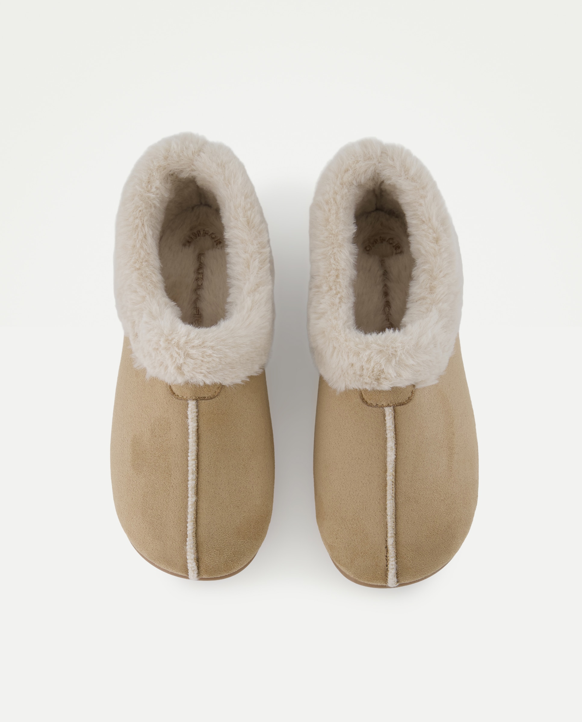 Zapatilla de casa de mujer cerrada pelo - LT Comfort - Beige Beige-4