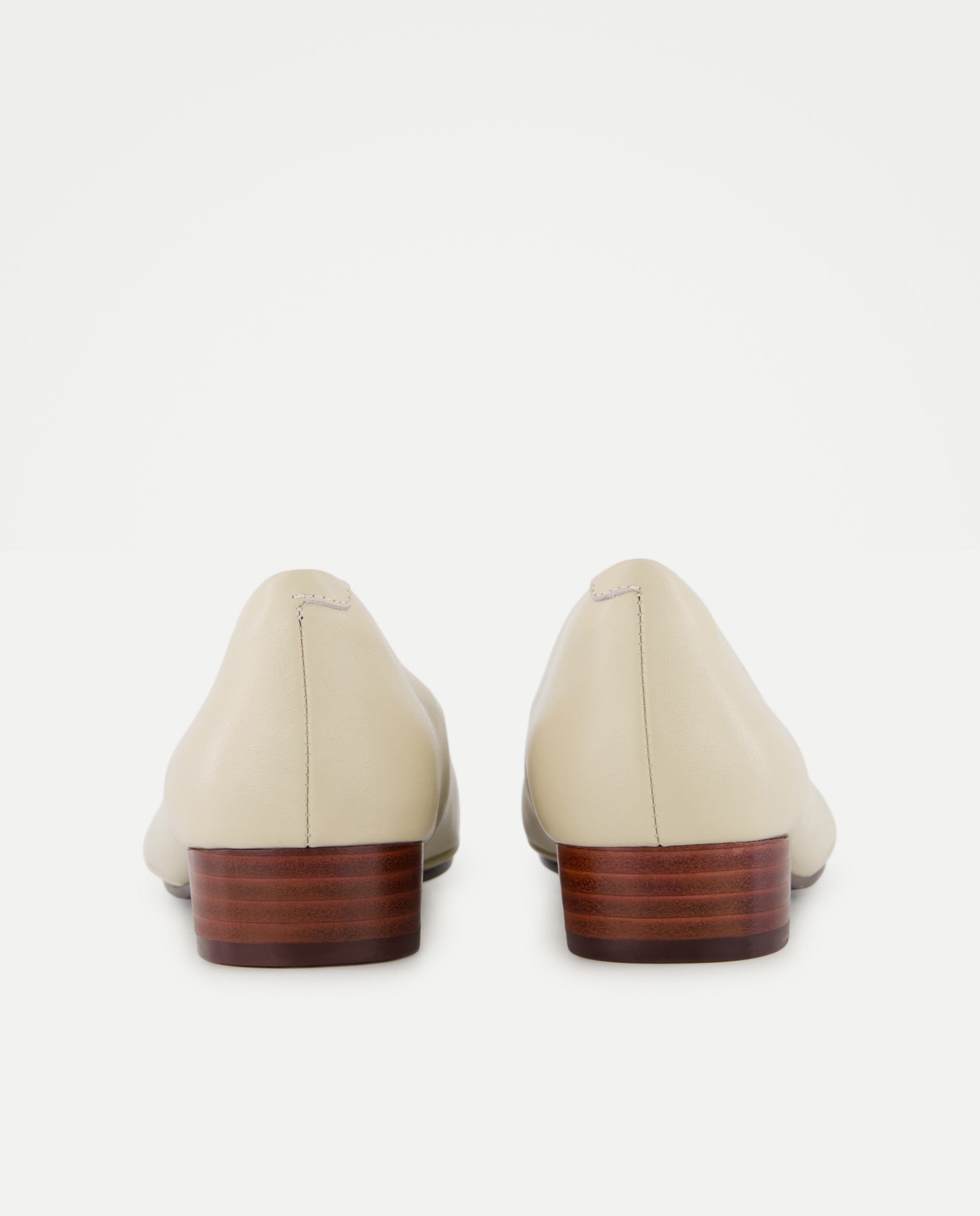 Zapatos de salón de mujer con tacón - Latouche Comfort - Blanco roto Blanco roto-3