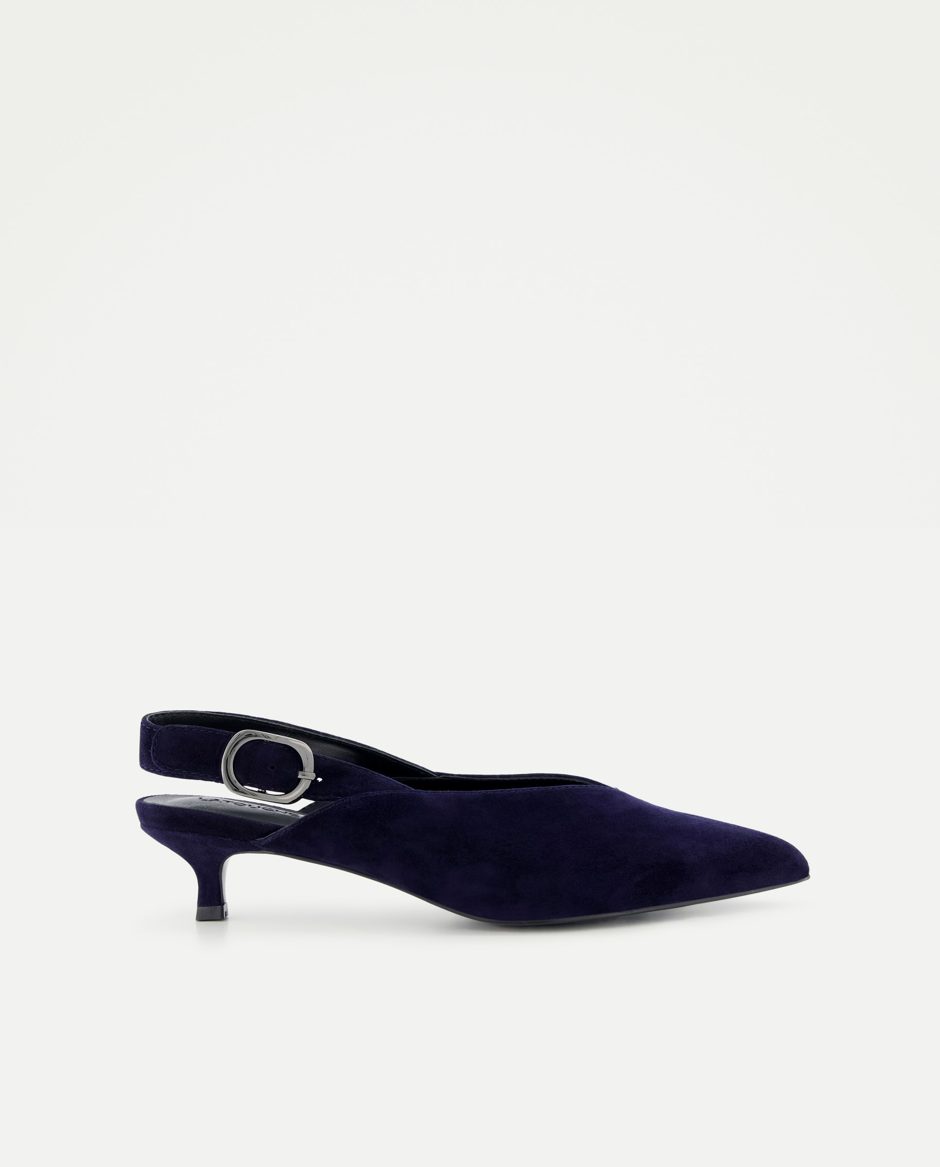 Imagen 0 de Zapatos de salón de mujer destalonado con hebilla 400 Azul