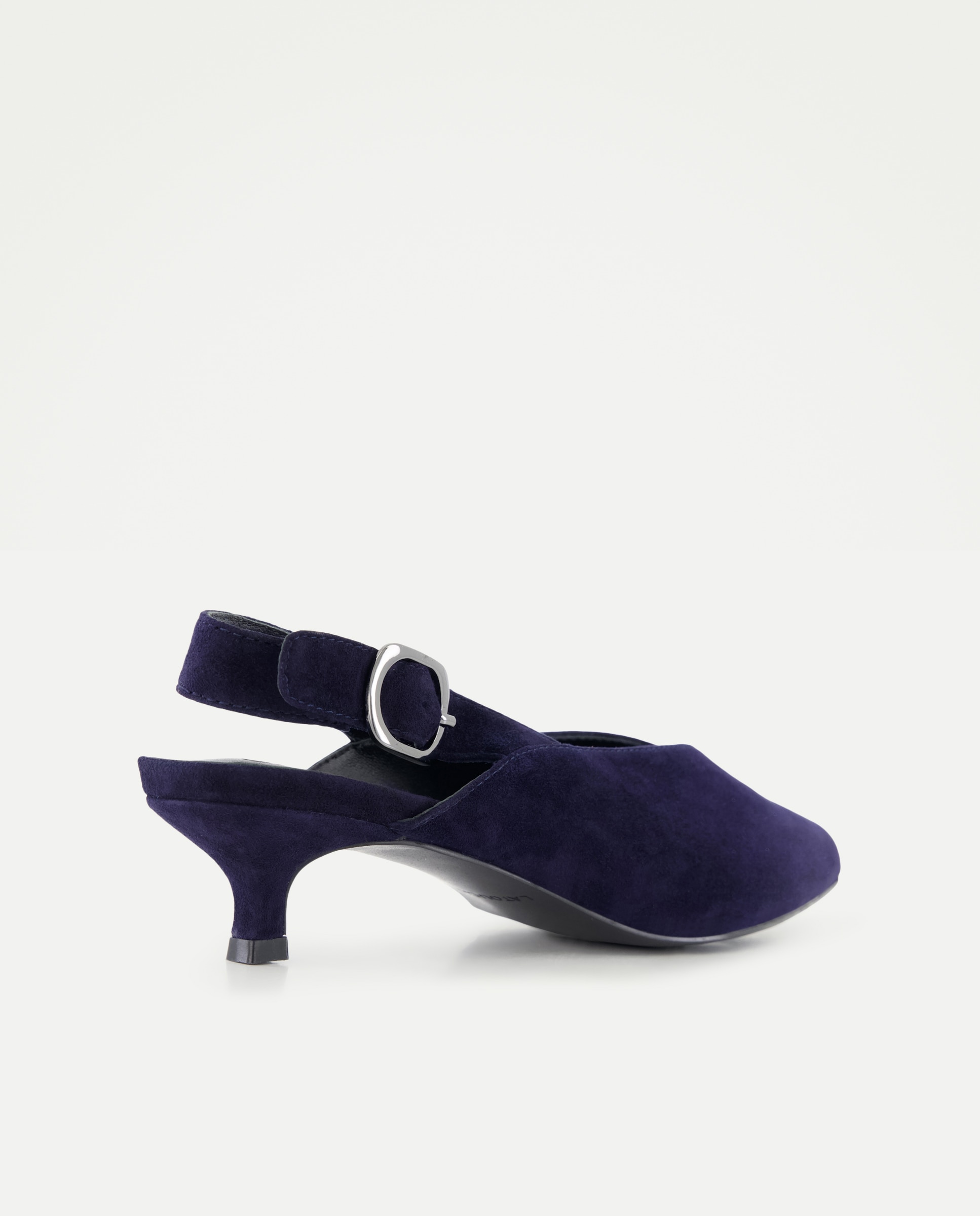 Imagen 3 de Zapatos de salón de mujer destalonado con hebilla - Latouche - 400 Azul 400 Azul