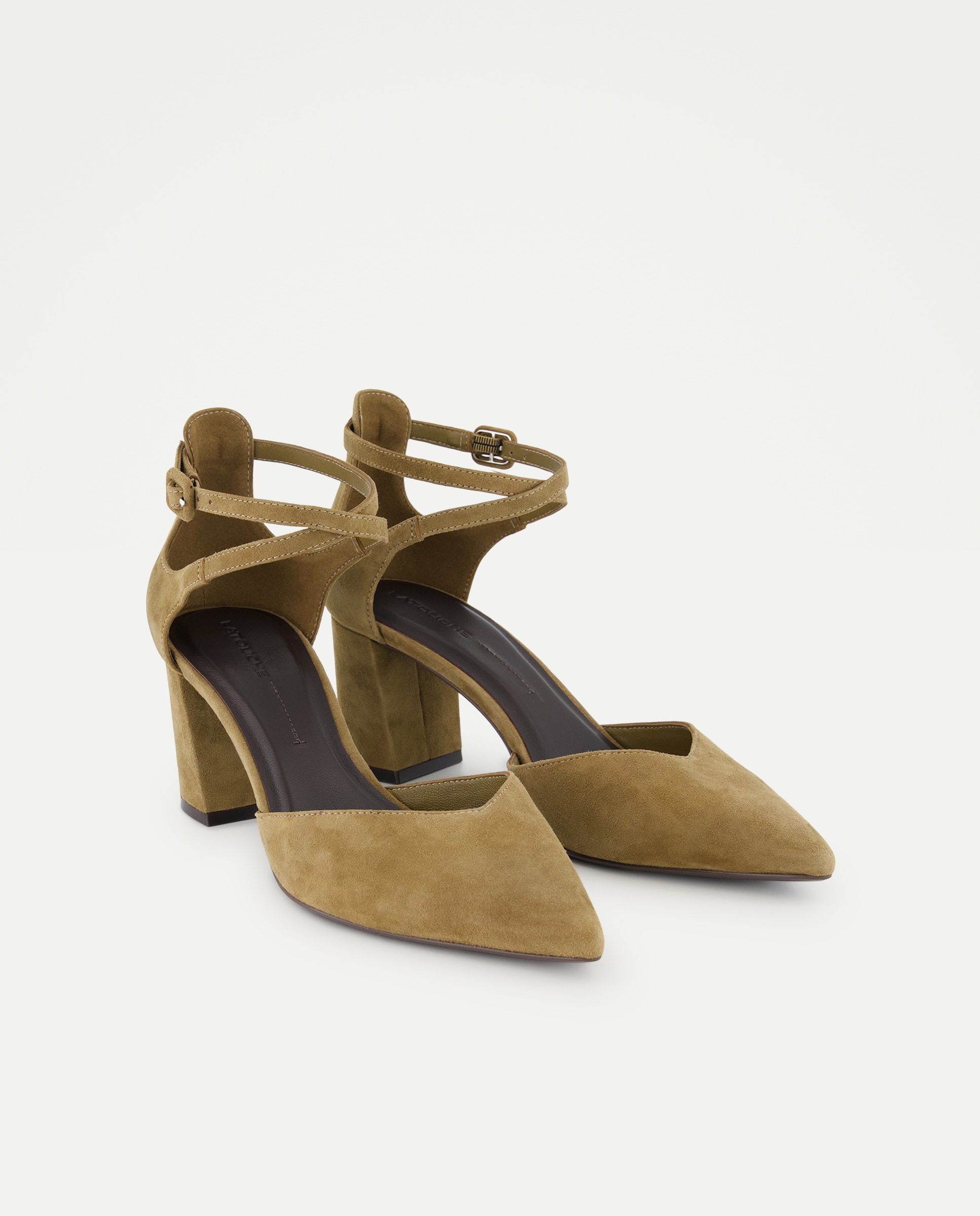 Zapato de mujer con tacón pala talón - Latouche - 400 Azul 400 Azul-2