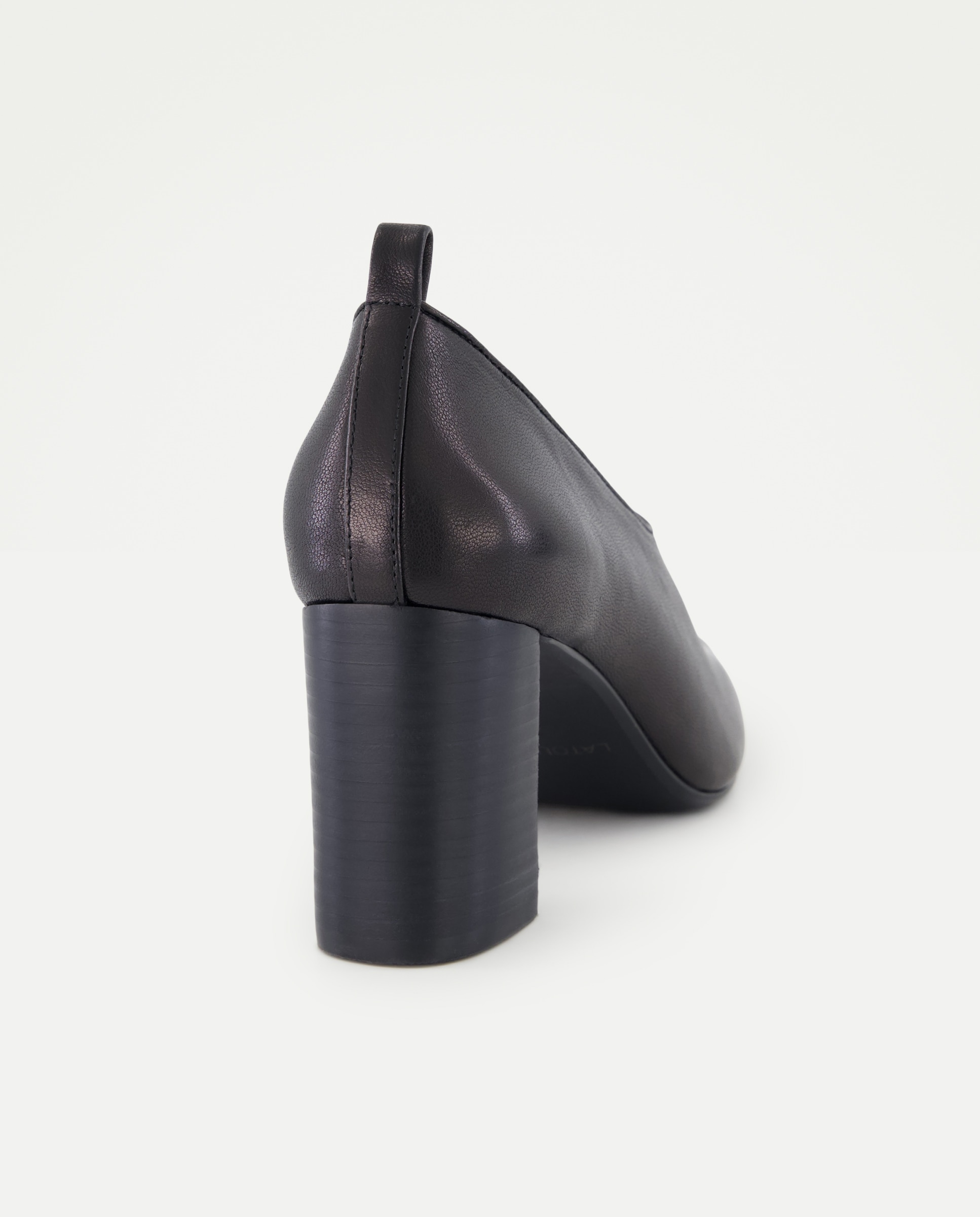 Imagen 3 de Zapato de mujer con tacón hueco subido modern - Latouche - Negro Negro
