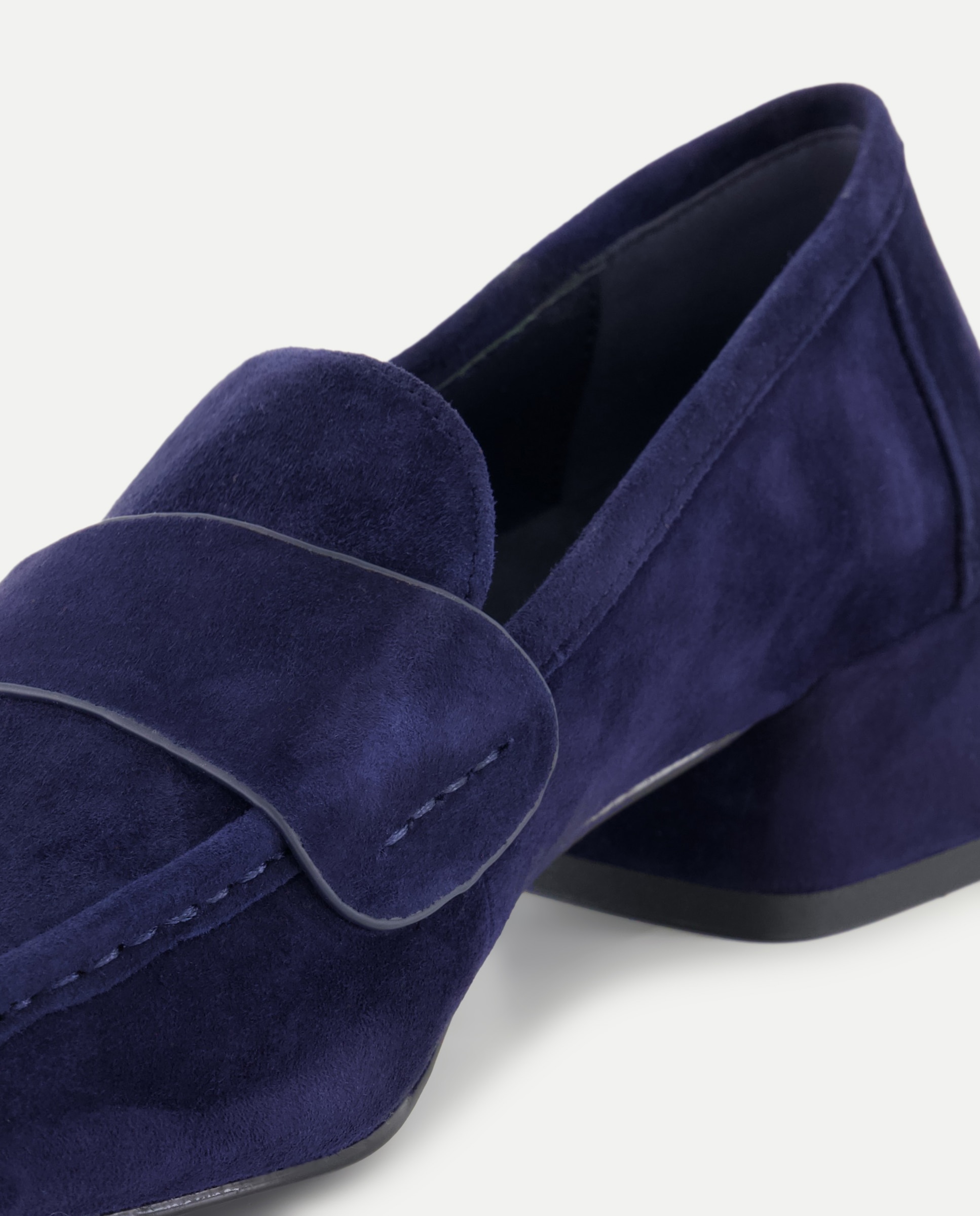 Sapatos Altos Mocassins 400 Azul-5