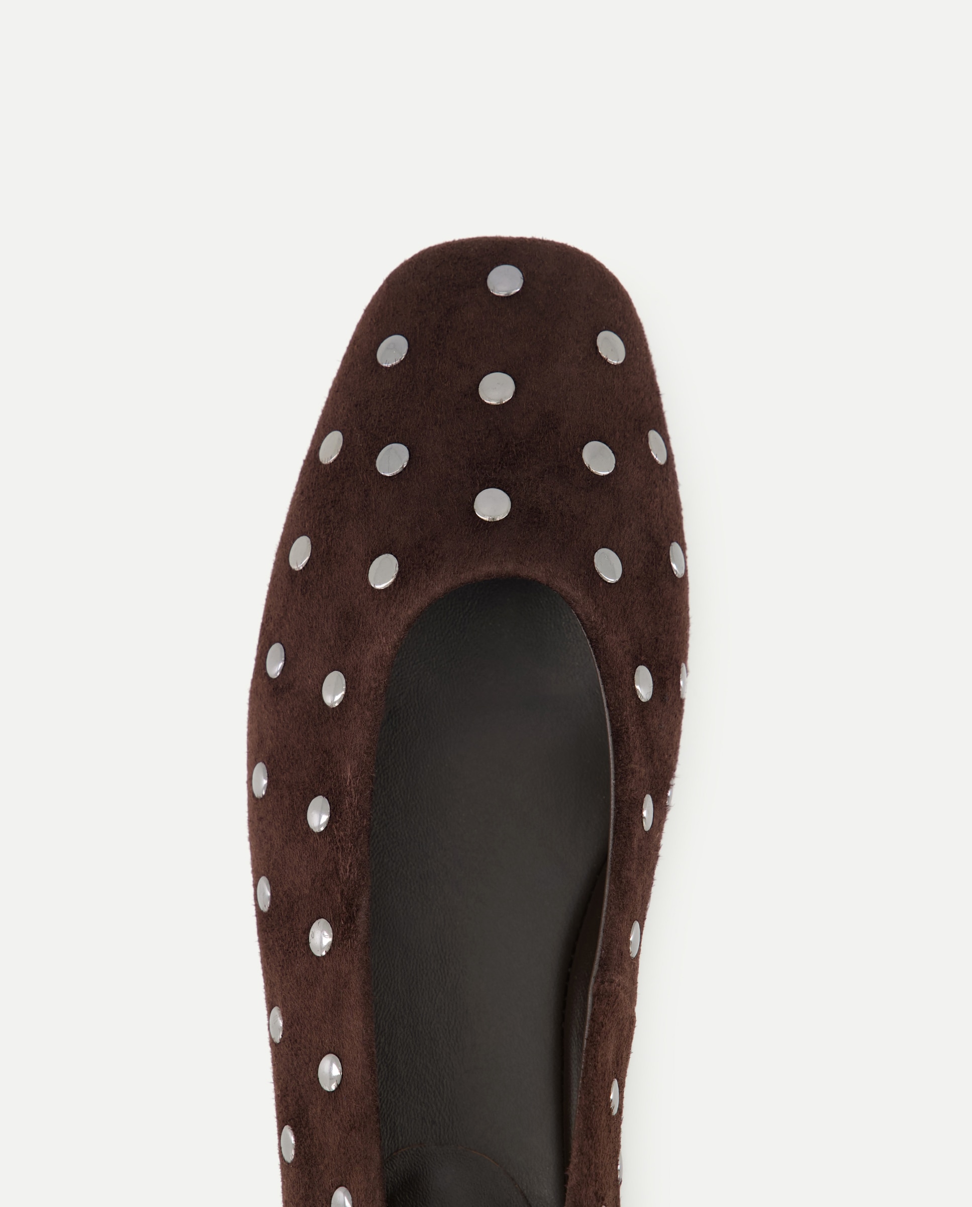 Zapato tacón , tachas - Latouche - Marrón Marrón-4