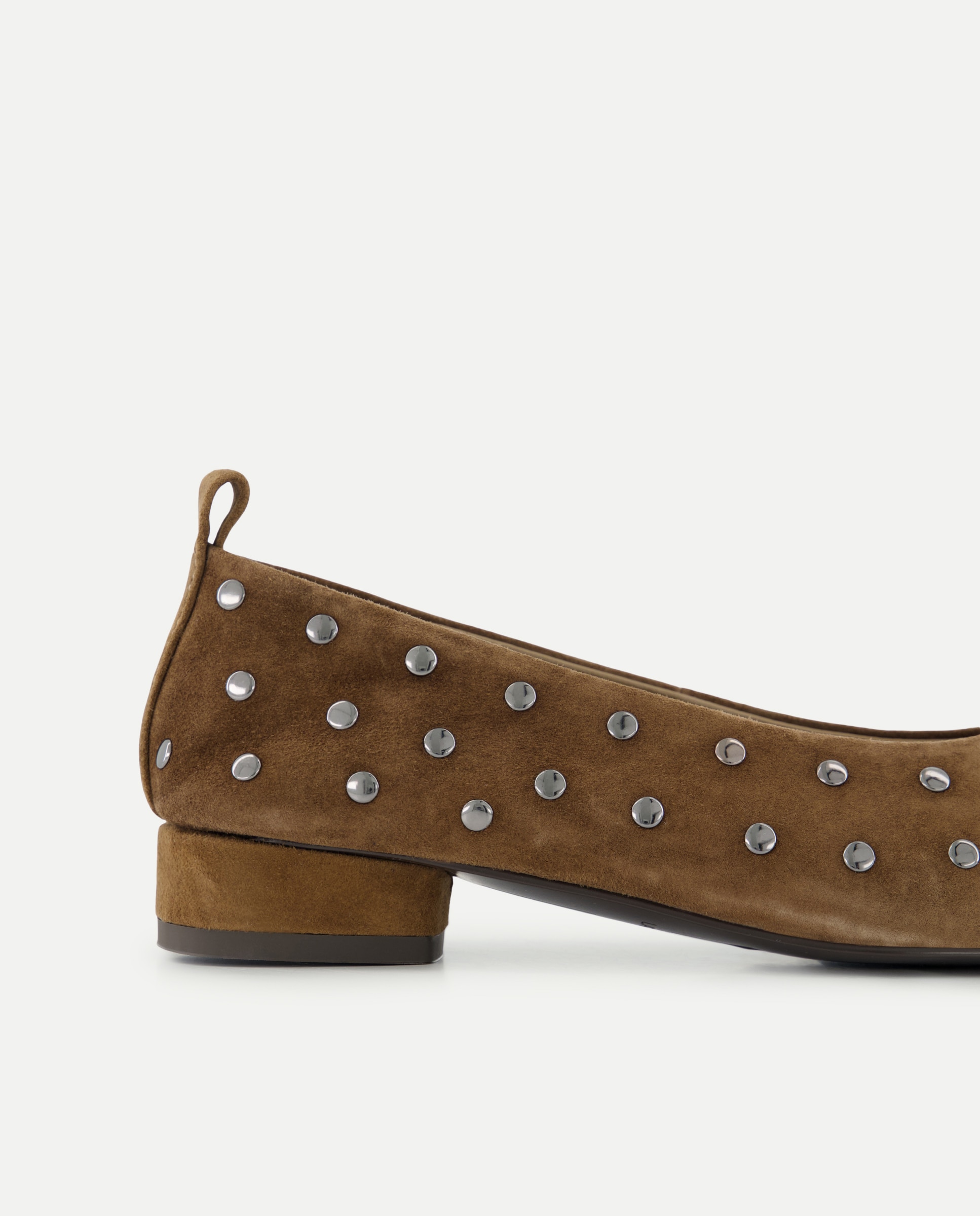 Sapatos de Salto com Tachas 740 Tabaco-5
