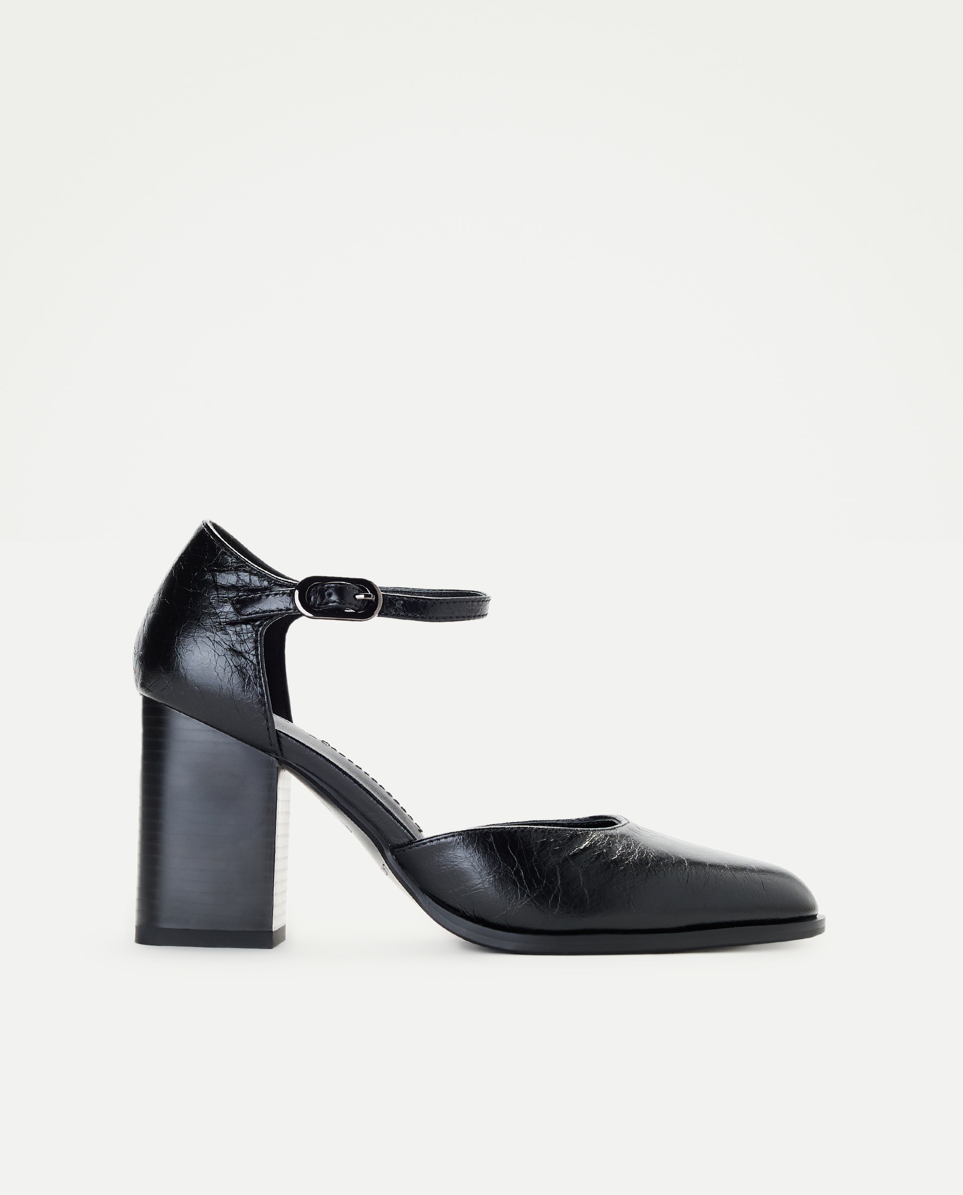 Imagen 0 de Zapato tacón, pala talón casual Negro