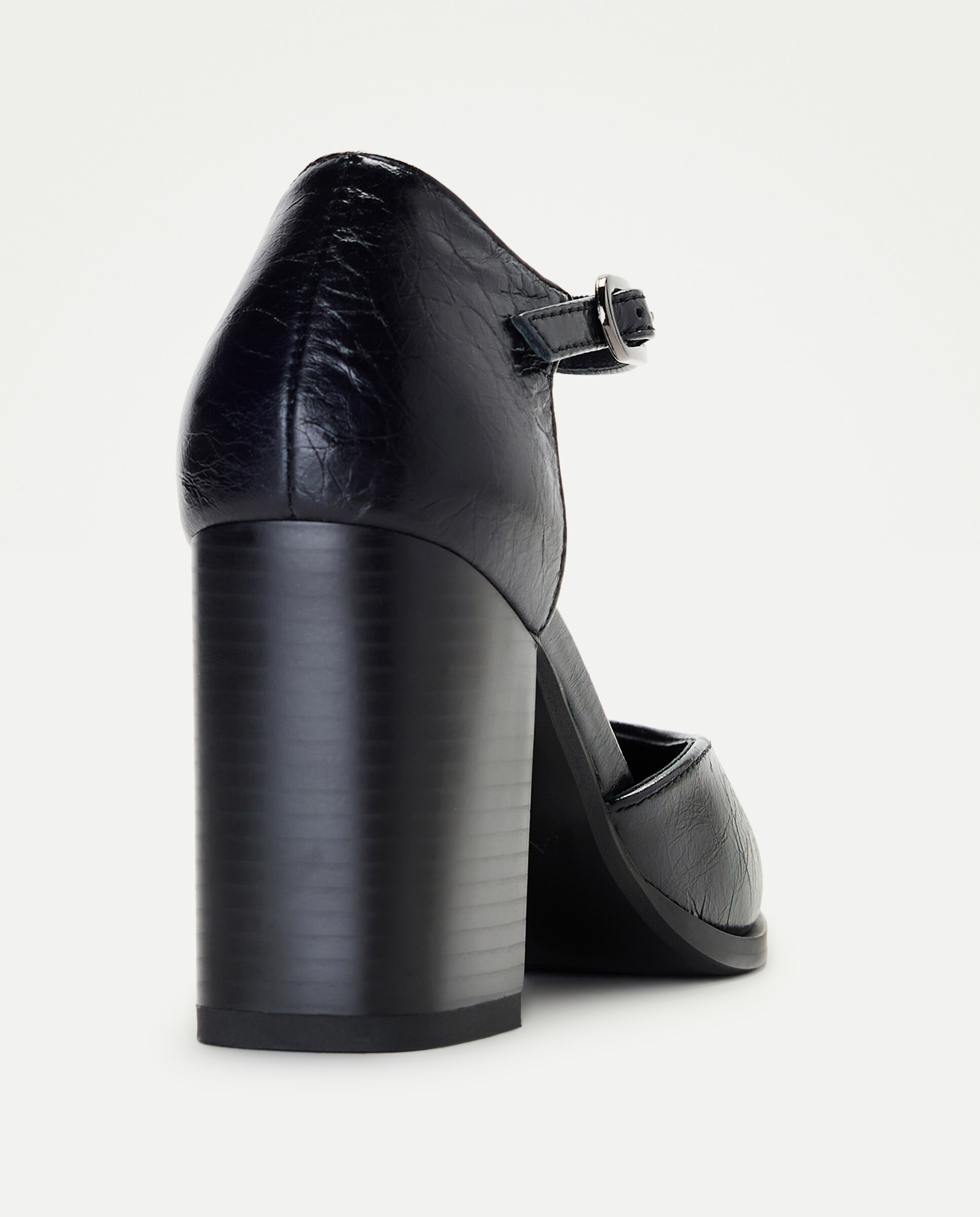 Zapato tacón, pala talón casual - Latouche - Negro Negro-3