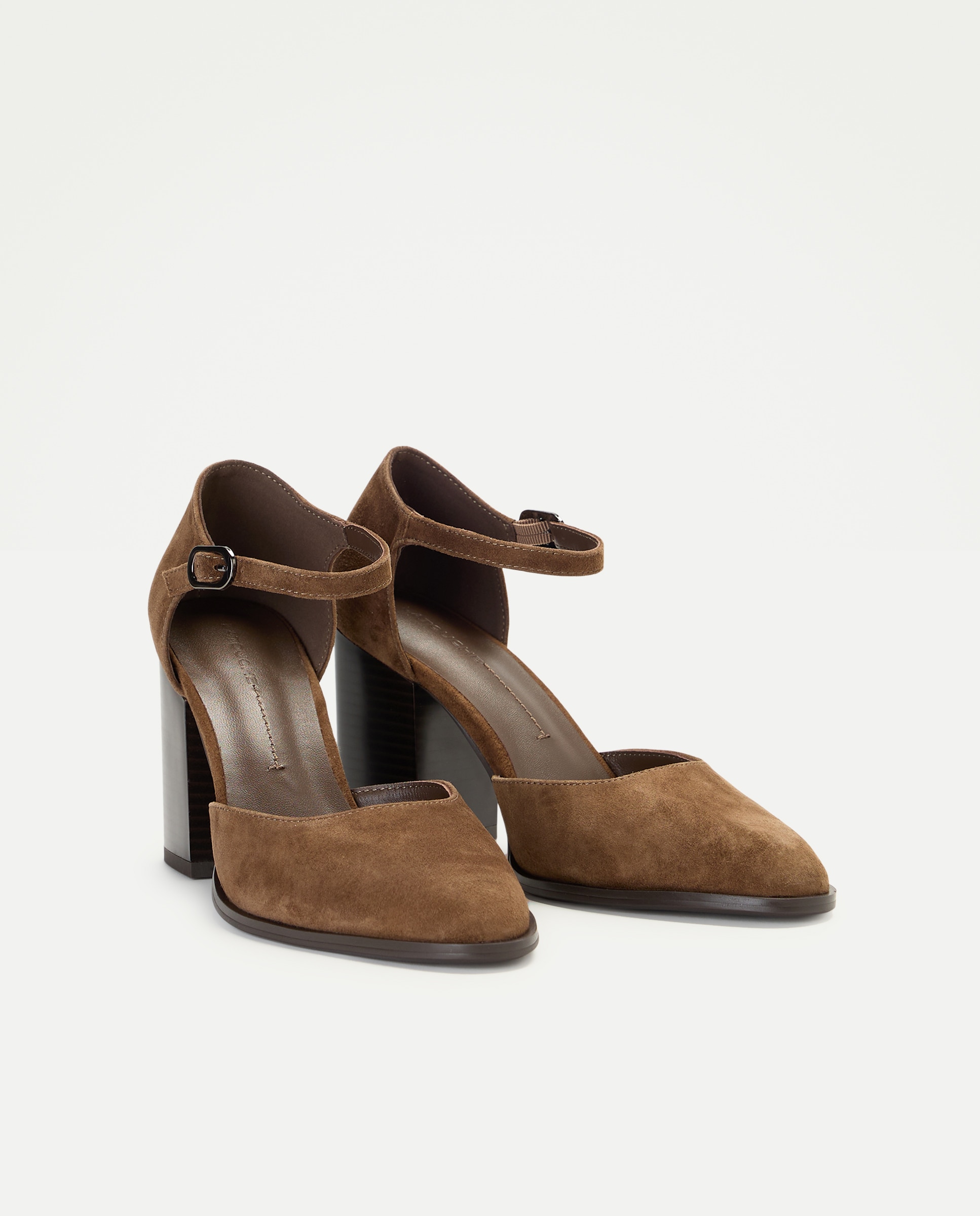 Zapato tacón, pala talón casual - Latouche - 740 Tabaco 740 Tabaco-2