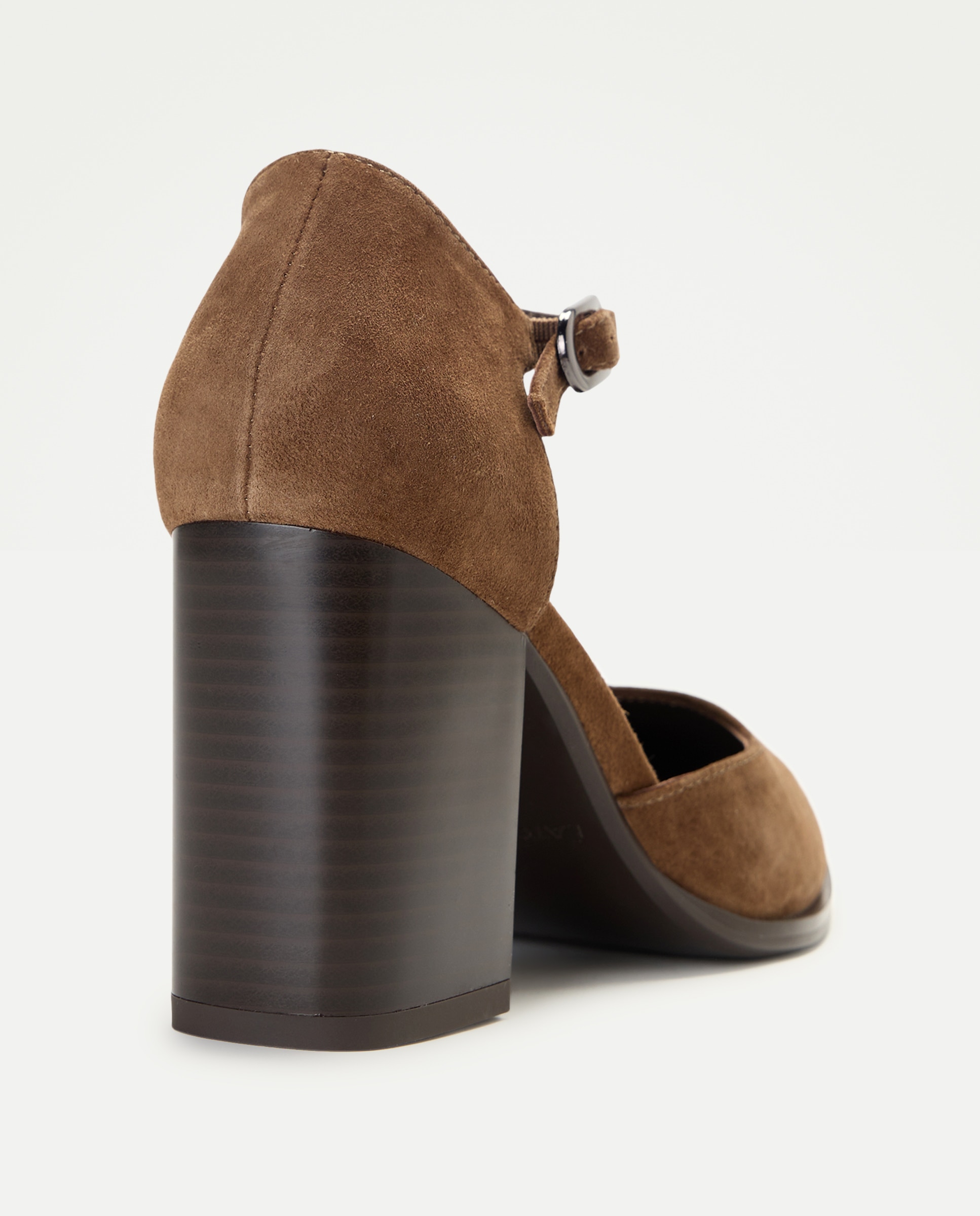 Zapato tacón, pala talón casual - Latouche - 740 Tabaco 740 Tabaco-3