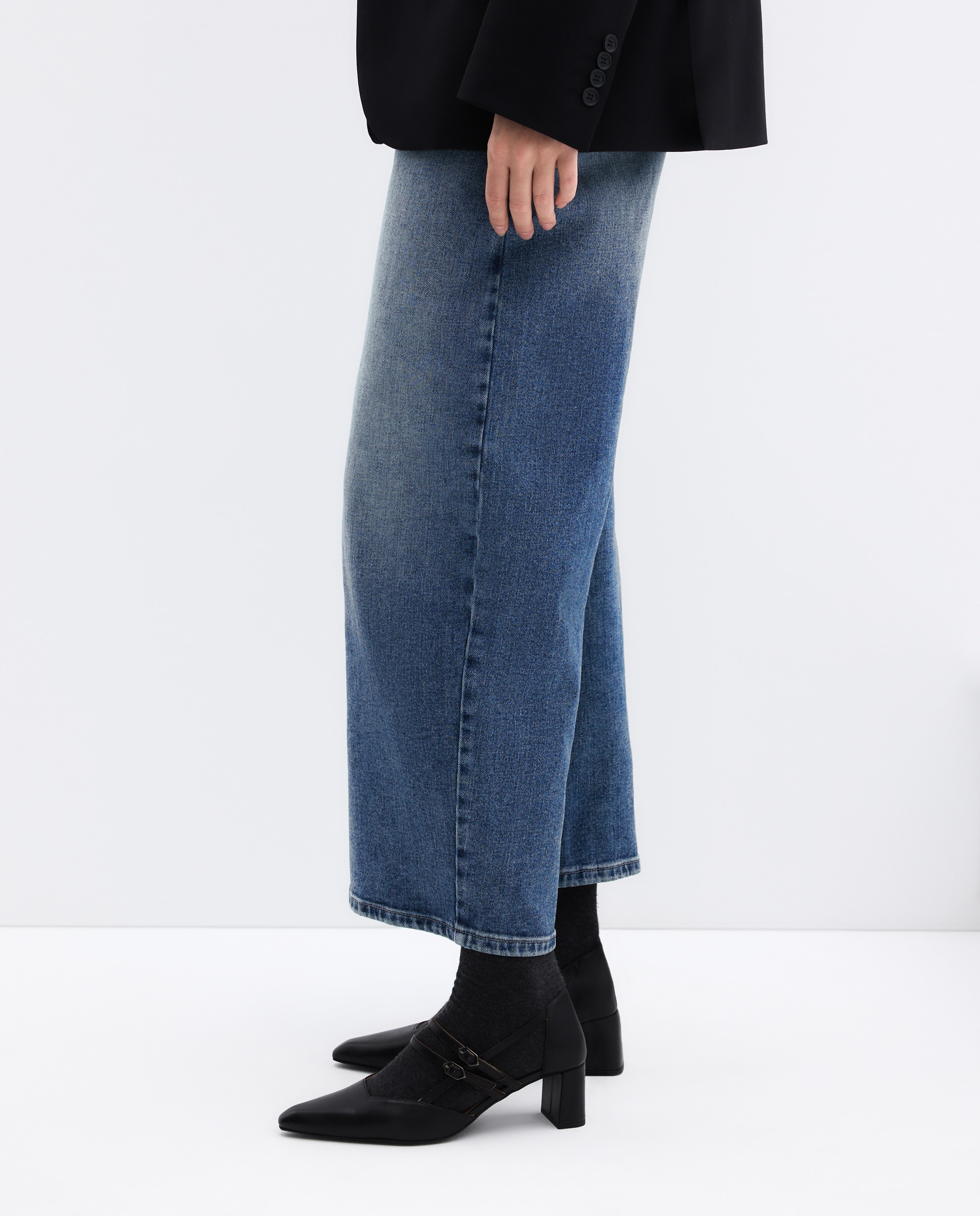 Imagen 6 de Zapato tacón, doble hebilla - Latouche - Negro Negro