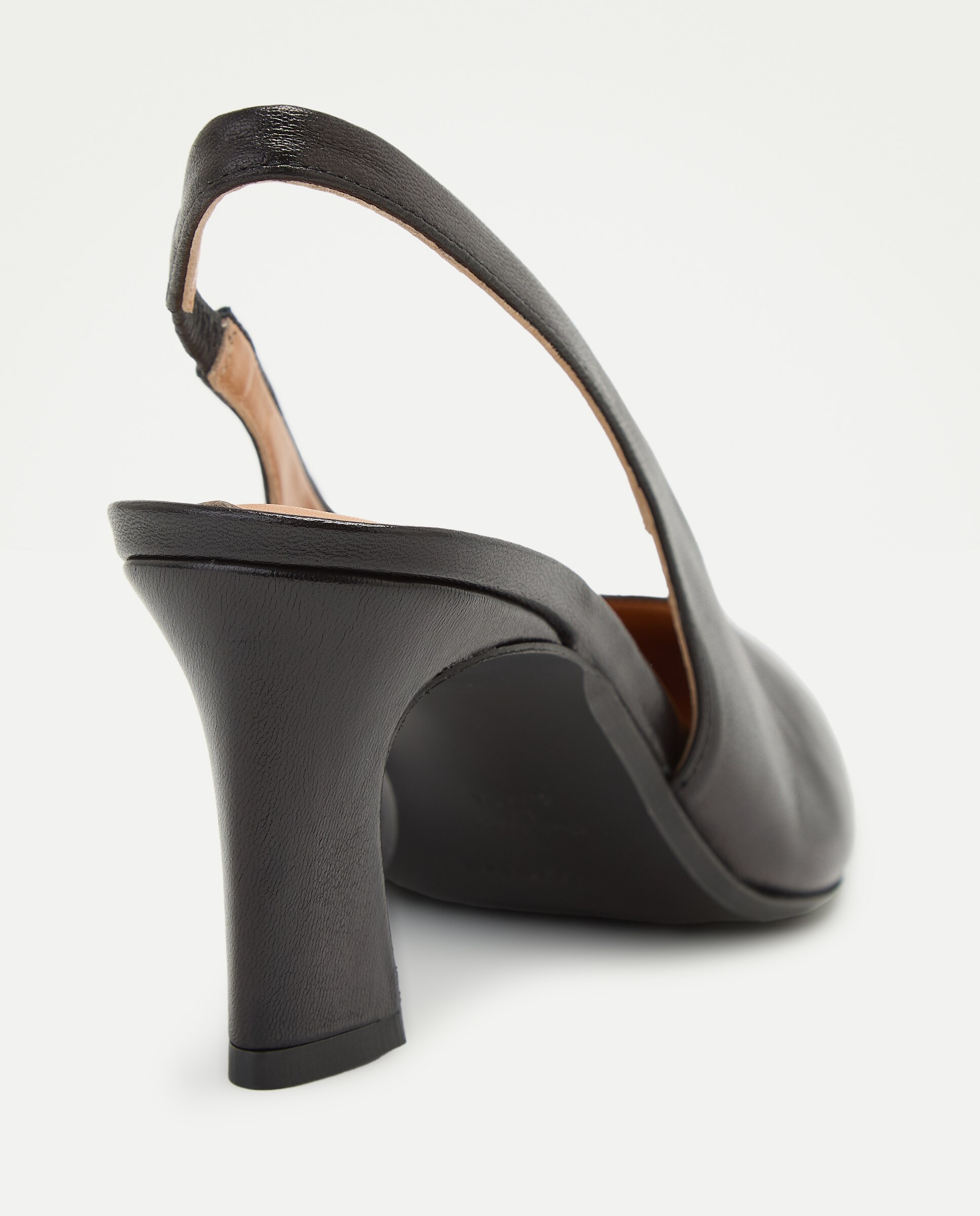 Zapato tacón, destalonado esencial - Latouche - Negro Negro-3