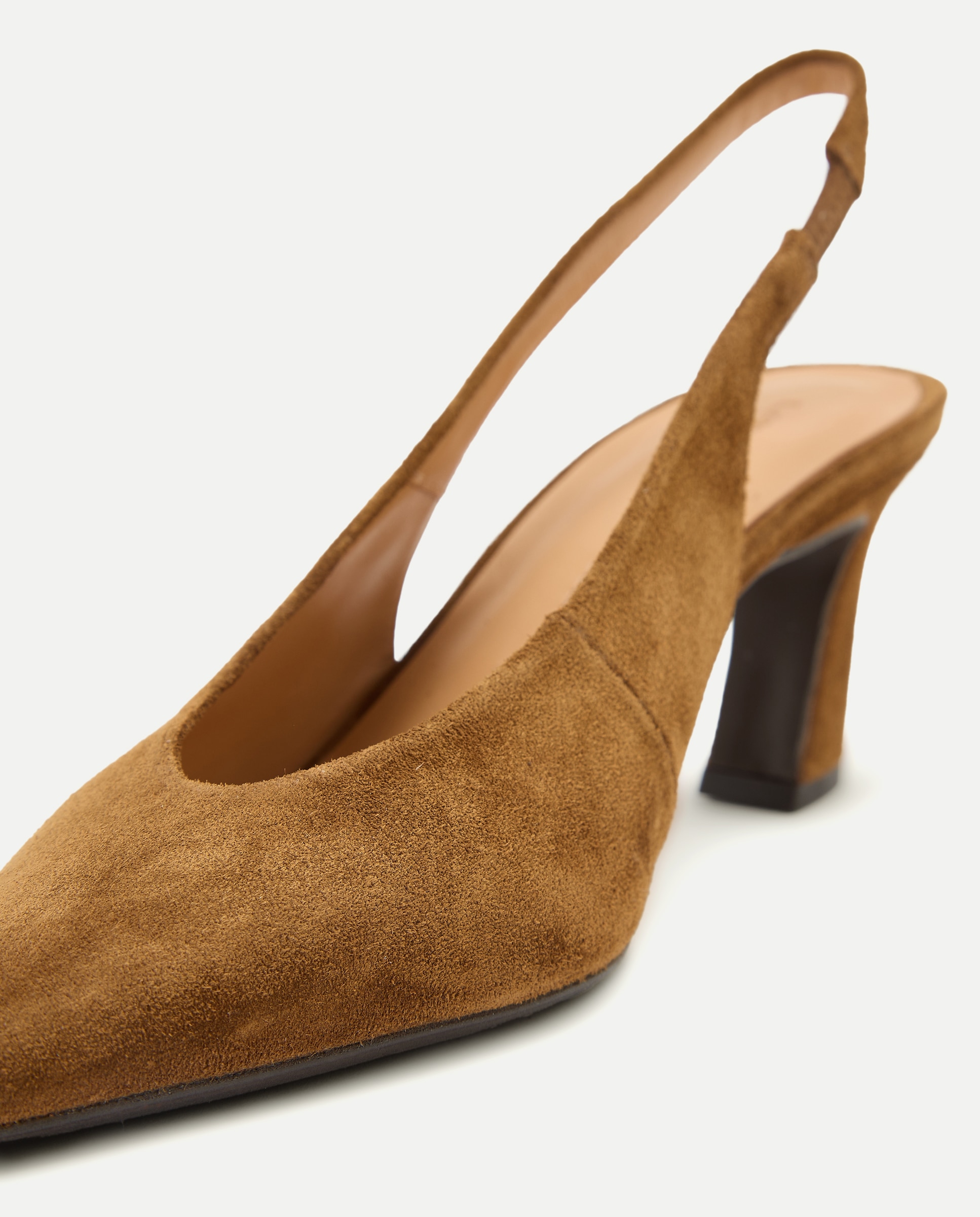 Sapatos de Salto Tipo Mules Essenciais 740 Tabaco-5