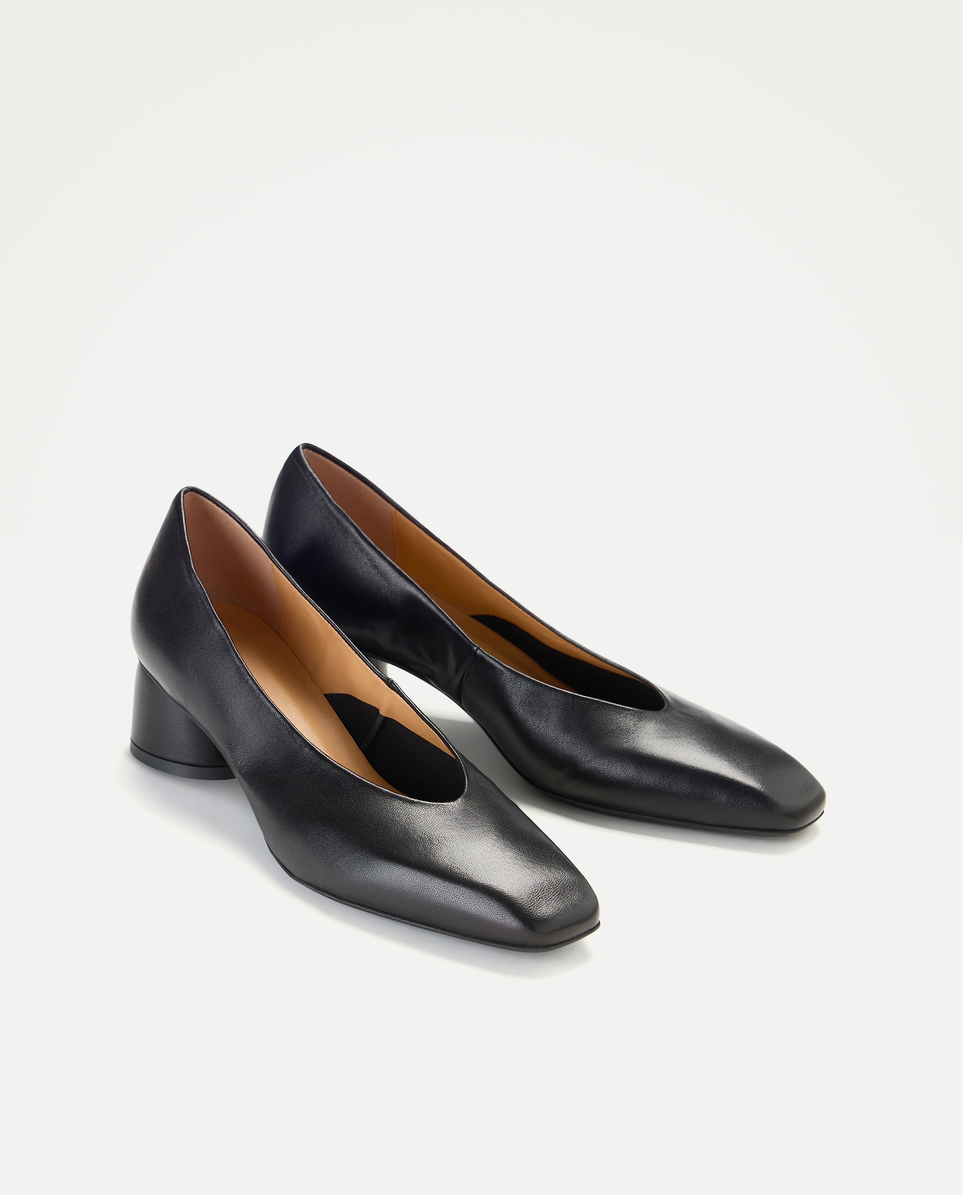 Zapato tacón, sin forro esencial - Latouche - Negro Negro-2