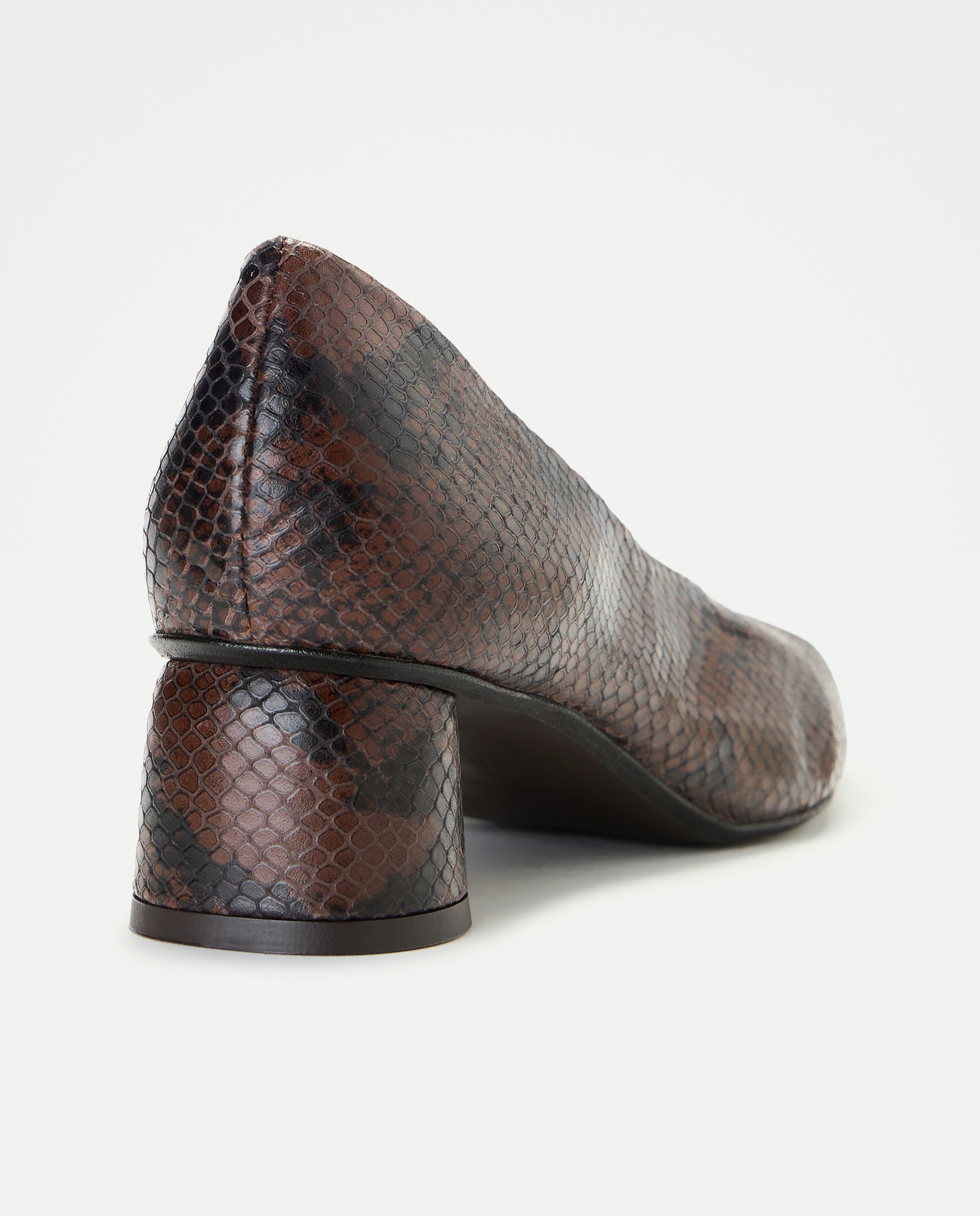Zapato tacón, sin forro esencial - Latouche - Marrón Marrón-3