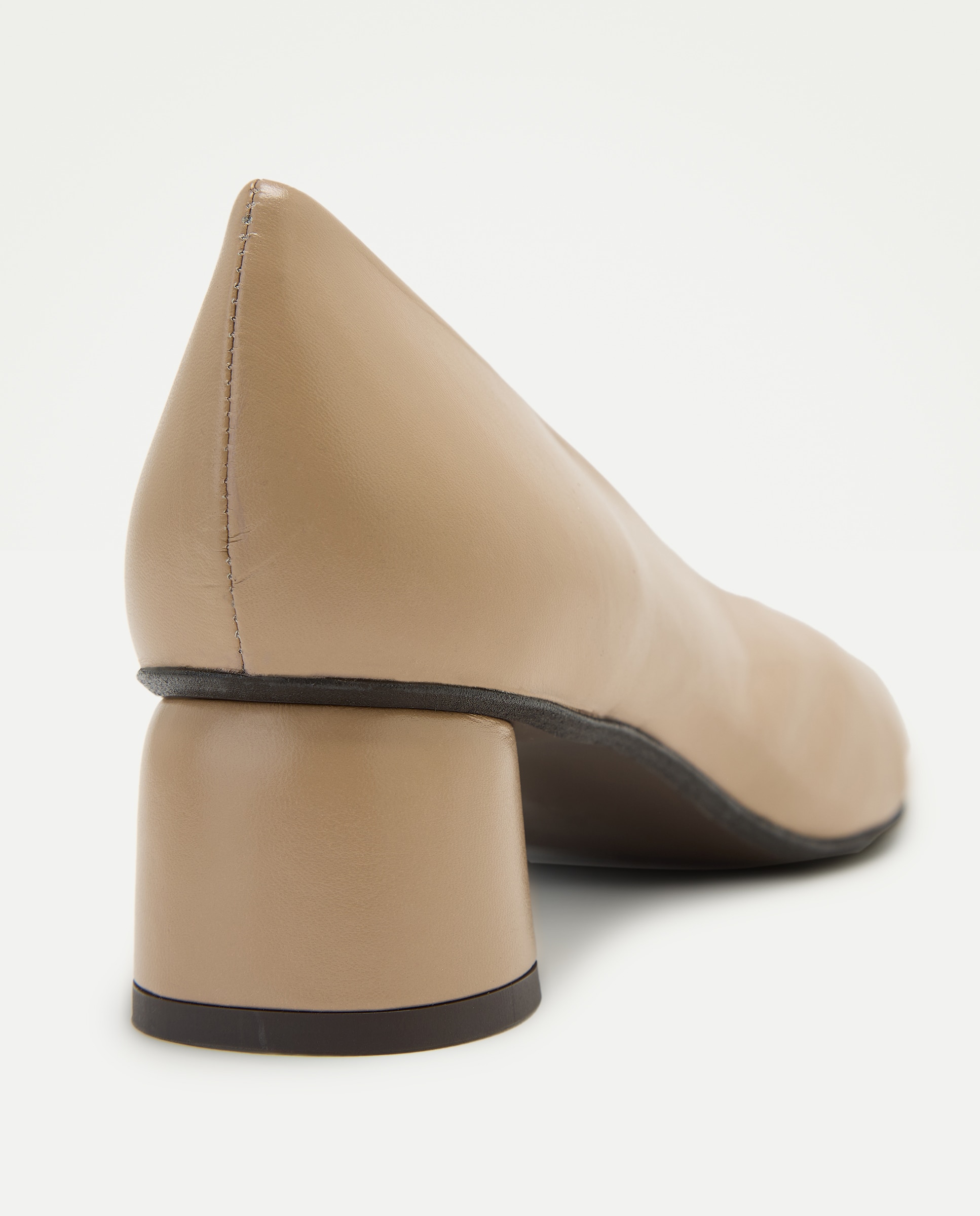 Sapatos de Salto sem Forro Essenciais Bege-3