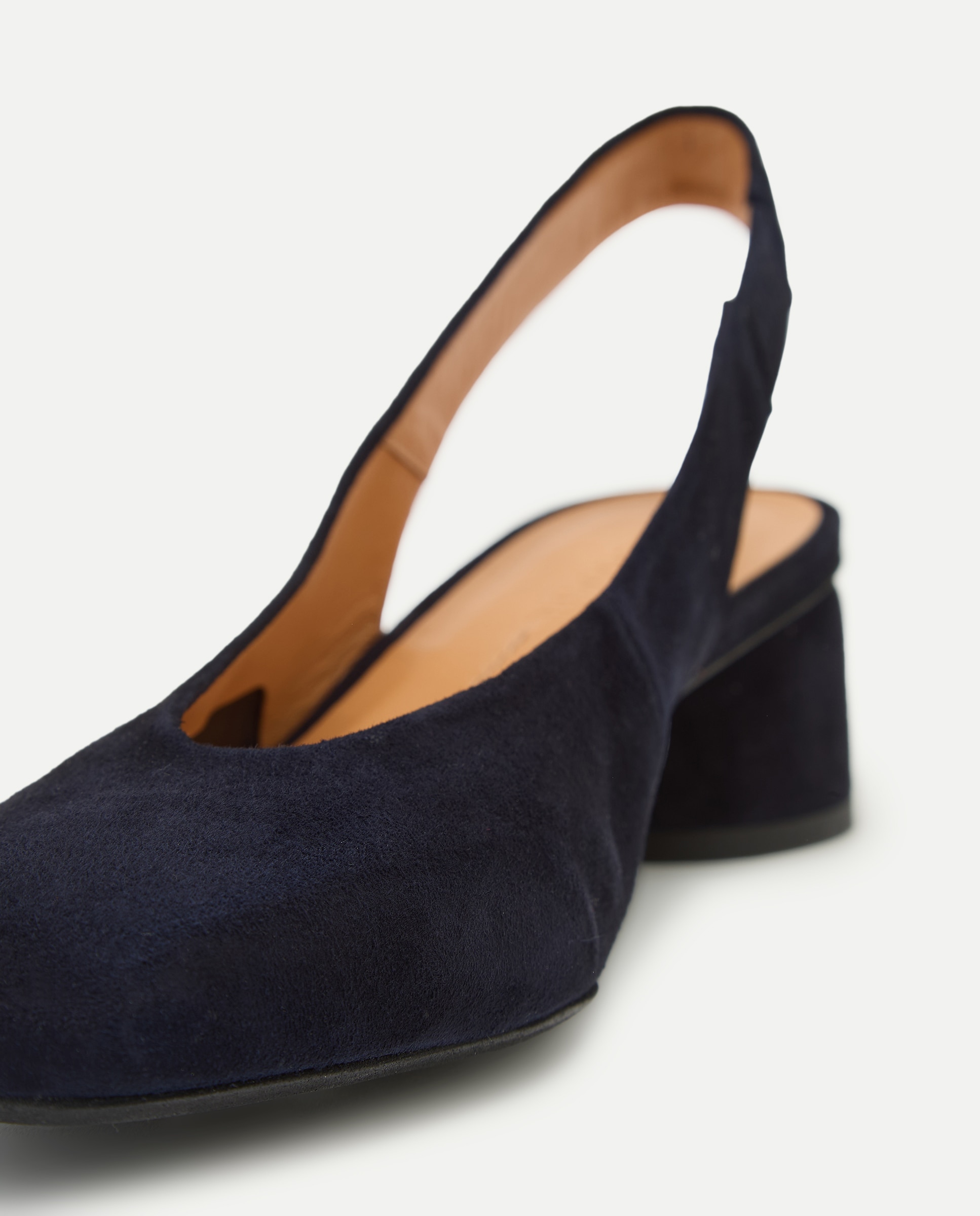 Sapatos de Salto Tipo Mules sem Forro Essenciais 400 Azul-5