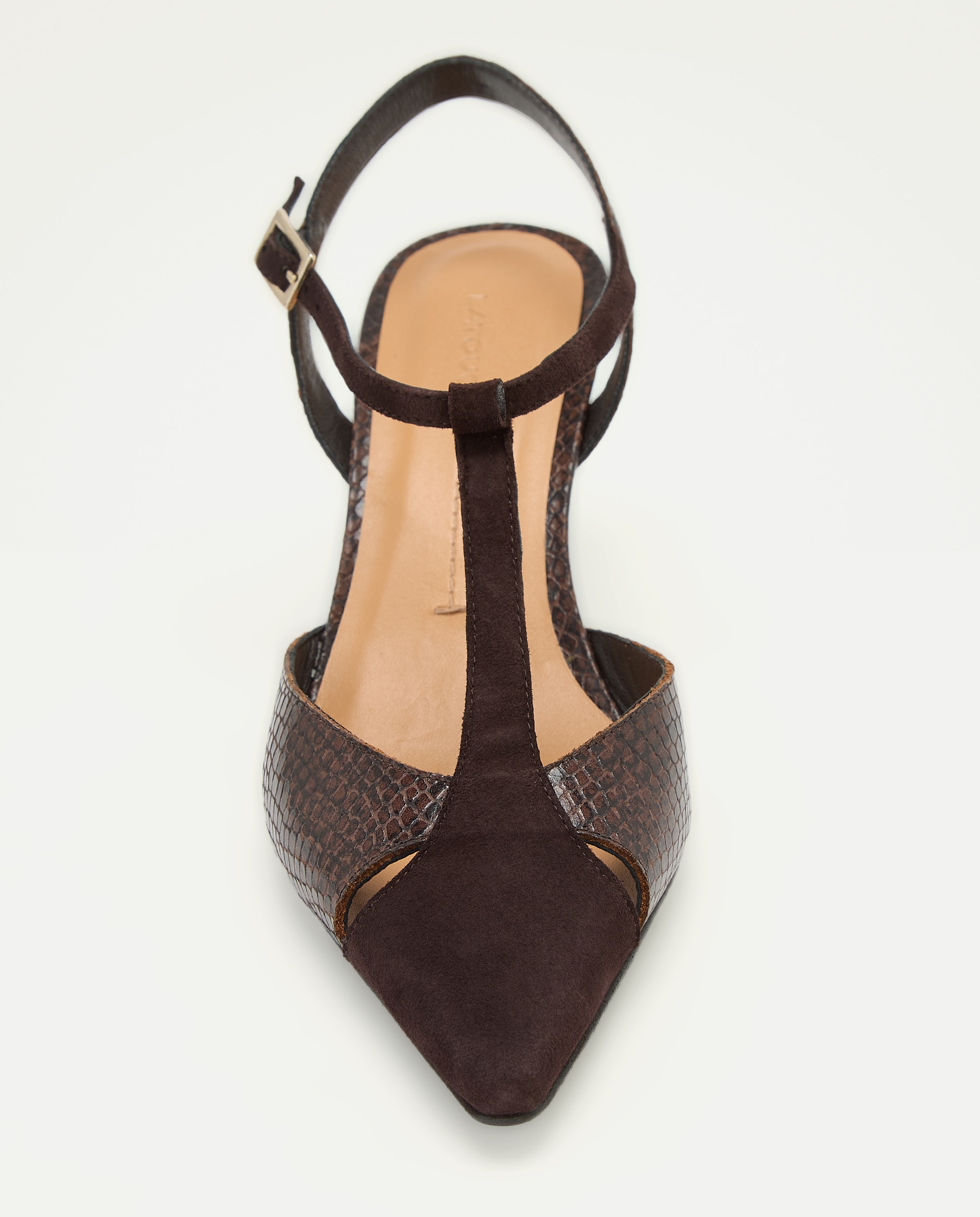 Imagen 4 de Zapato tacón, t combinado - Latouche - Marrón Marrón