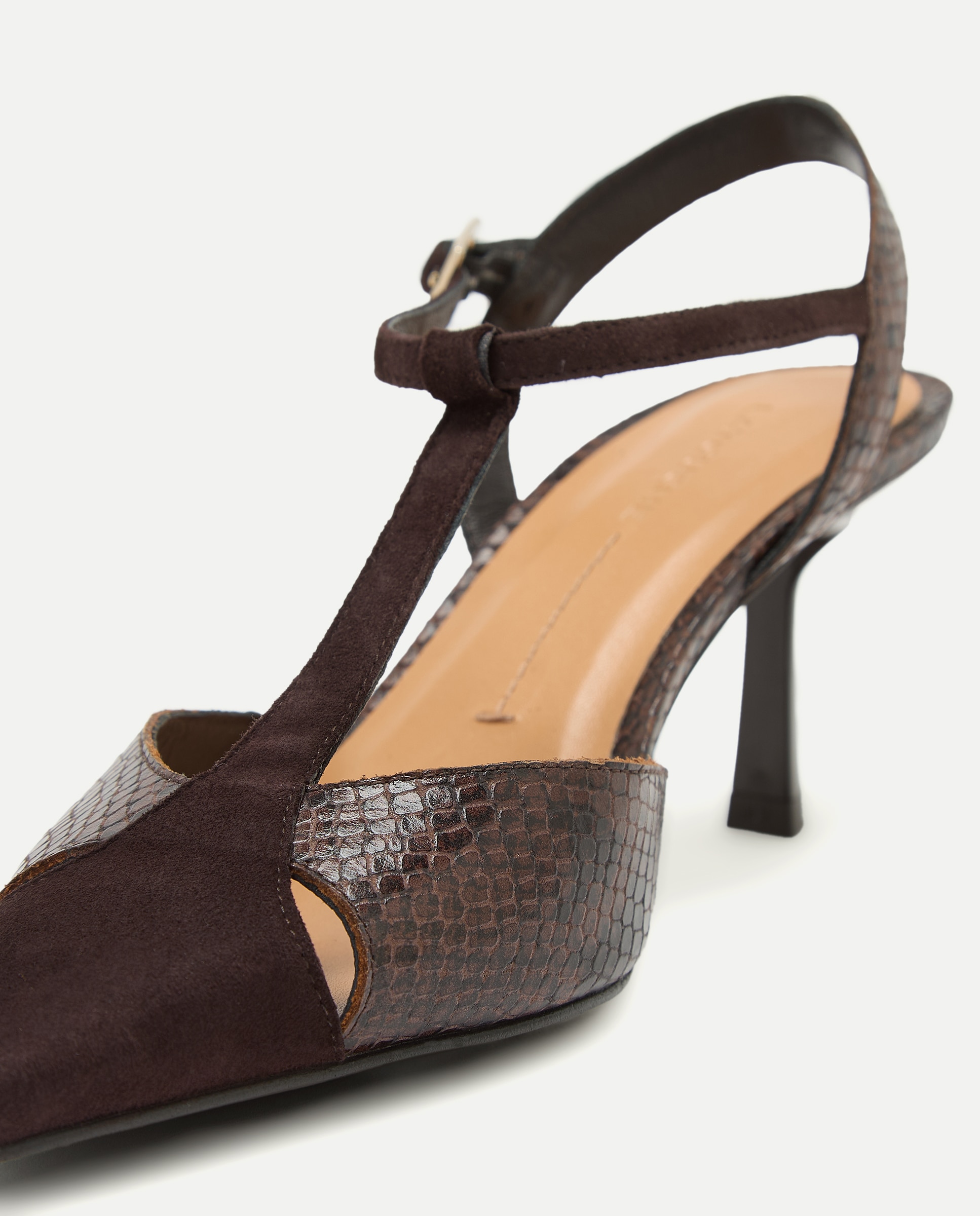Imagen 5 de Zapato tacón, t combinado - Latouche - Marrón Marrón