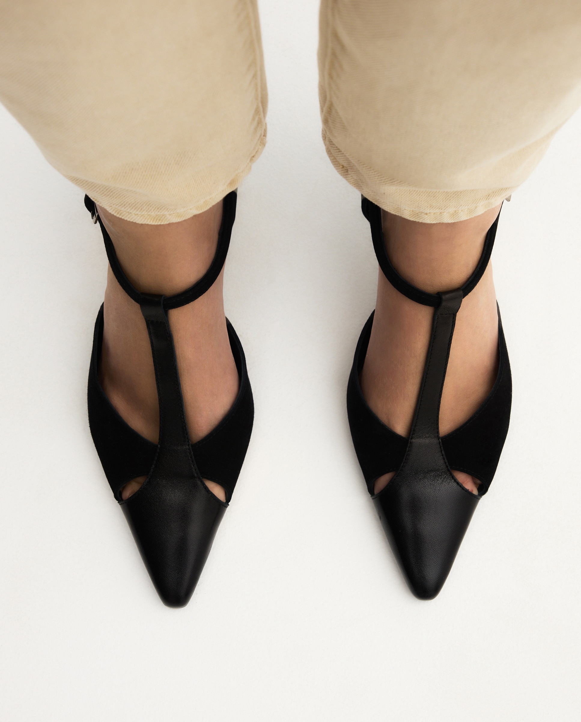 Imagen 6 de Zapato tacón, t combinado - Latouche - Negro Negro
