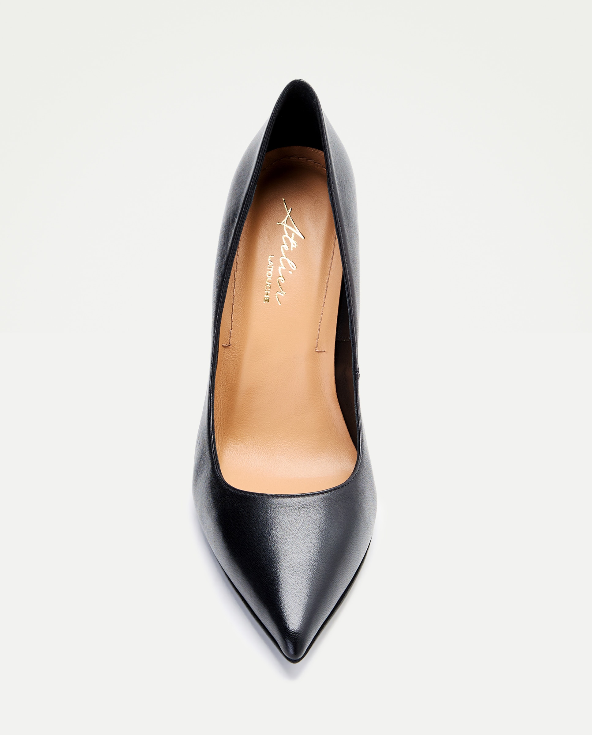 Zapato tacón, salón esencial alto - Latouche - Negro Negro-4