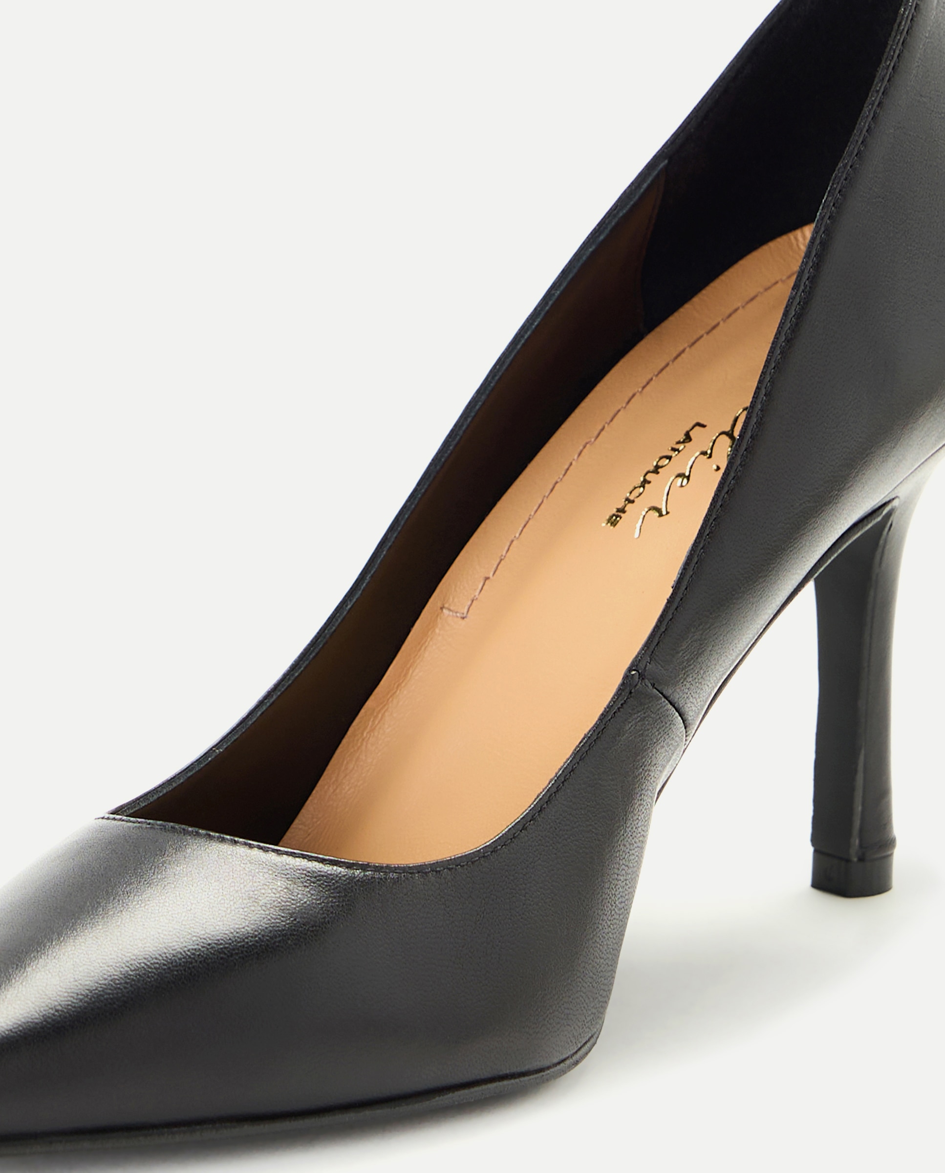 Zapato tacón, salón esencial alto - Latouche - Negro Negro-5