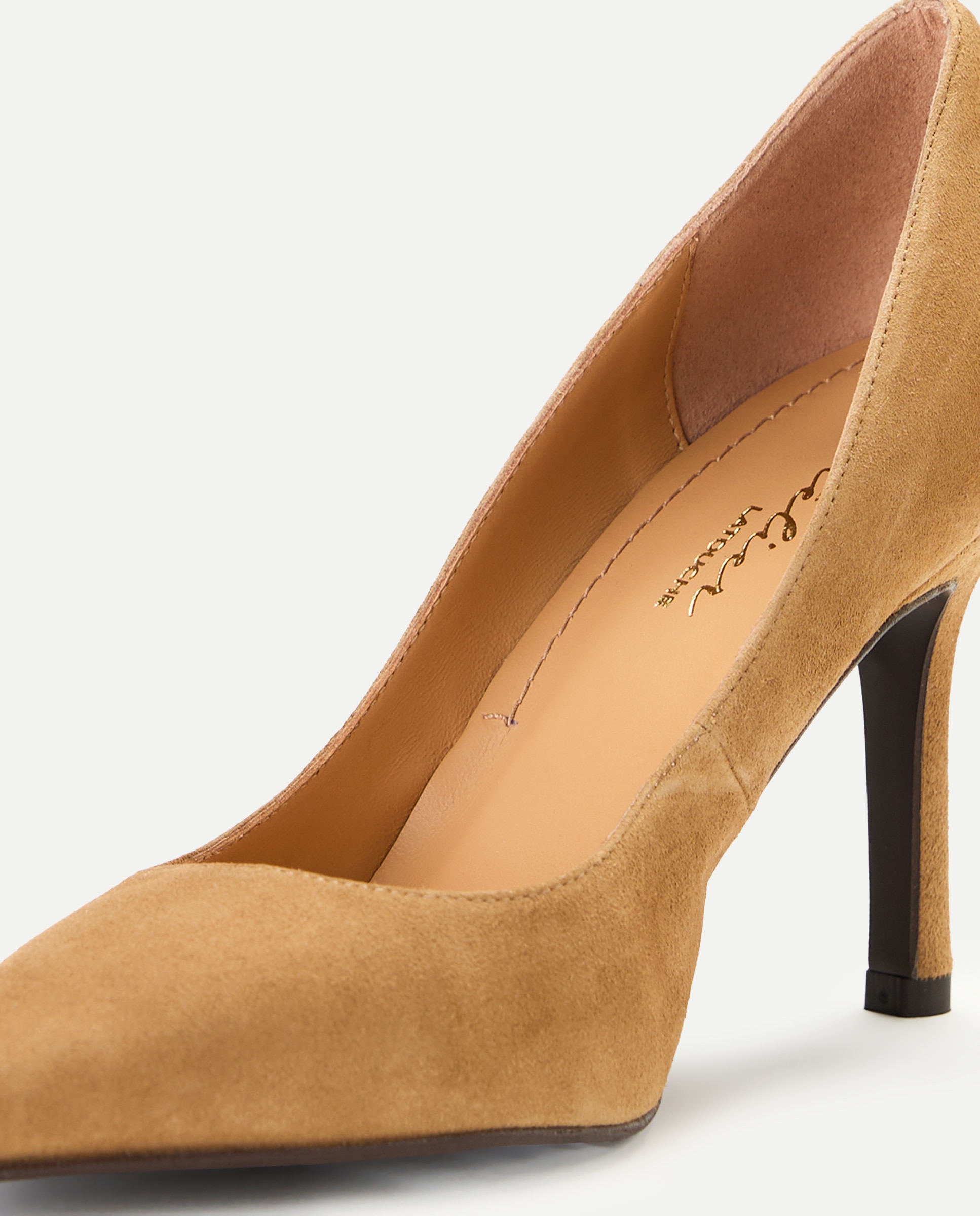Sapatos de Salto Alto Essenciais 730 Camel-5