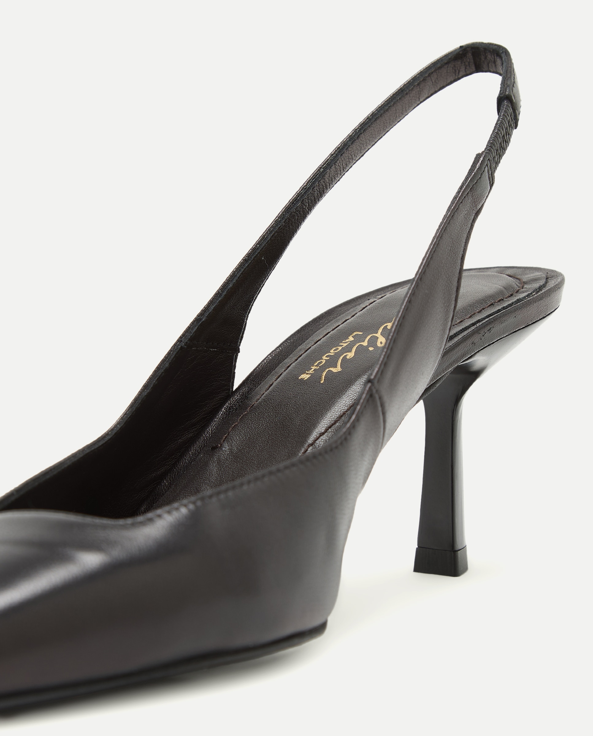 Imagen 5 de Zapato tacón, destalonado fiesta - Latouche - Negro Negro