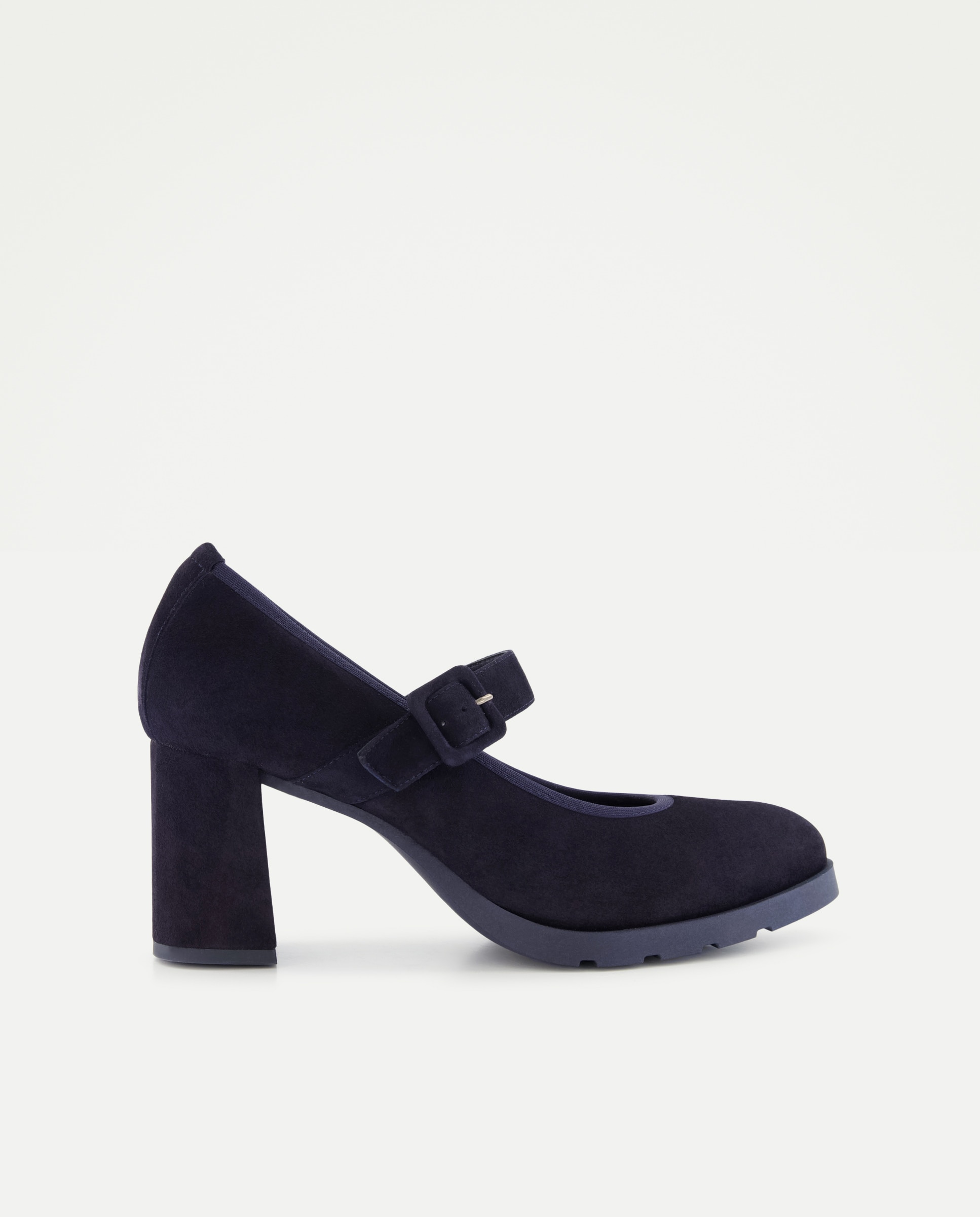 Zapato de mujer tacón elástico piso goma - Latouche Comfort - 400 Azul 400 Azul-1