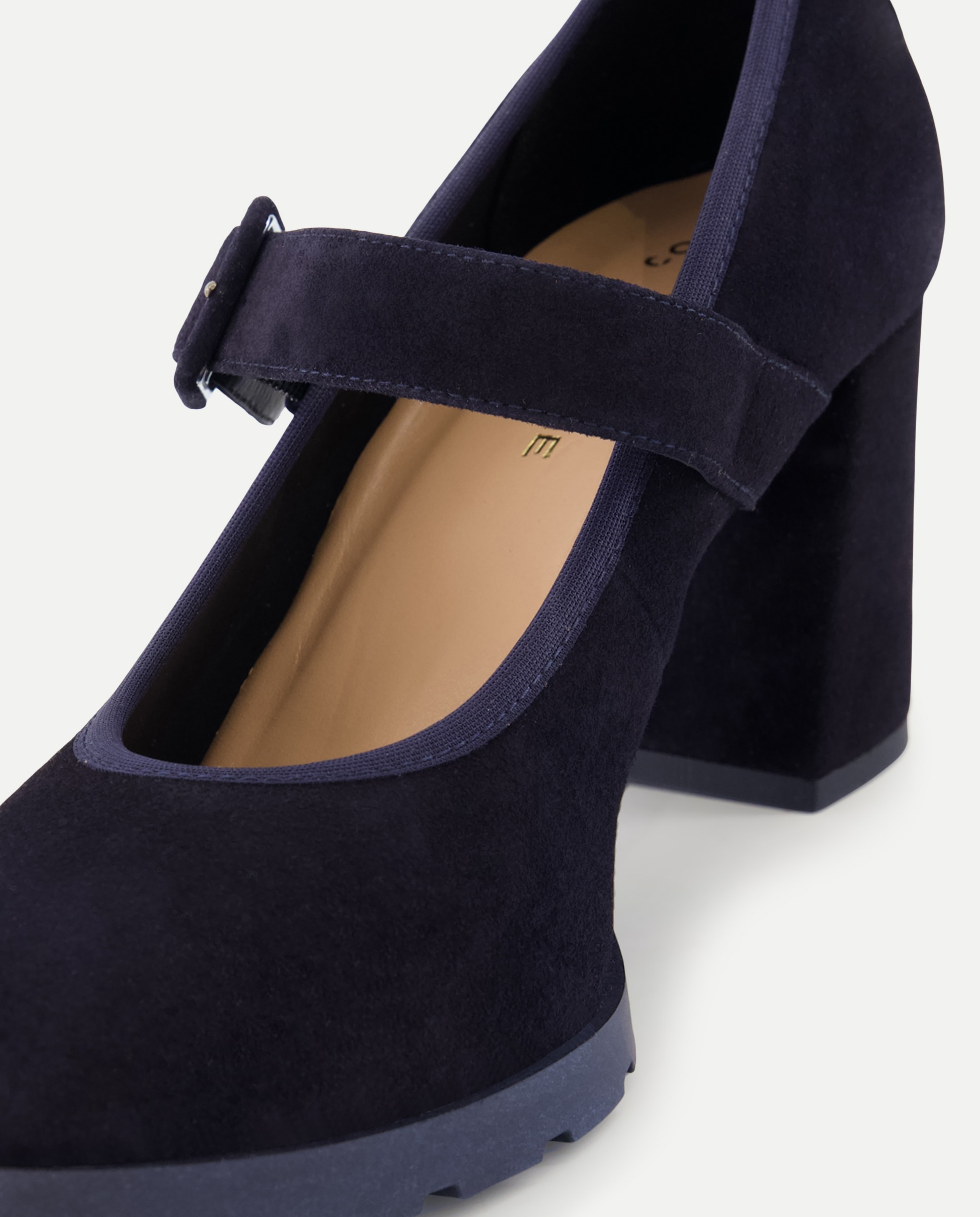 Zapato de mujer tacón elástico piso goma - Latouche Comfort - 400 Azul 400 Azul-5