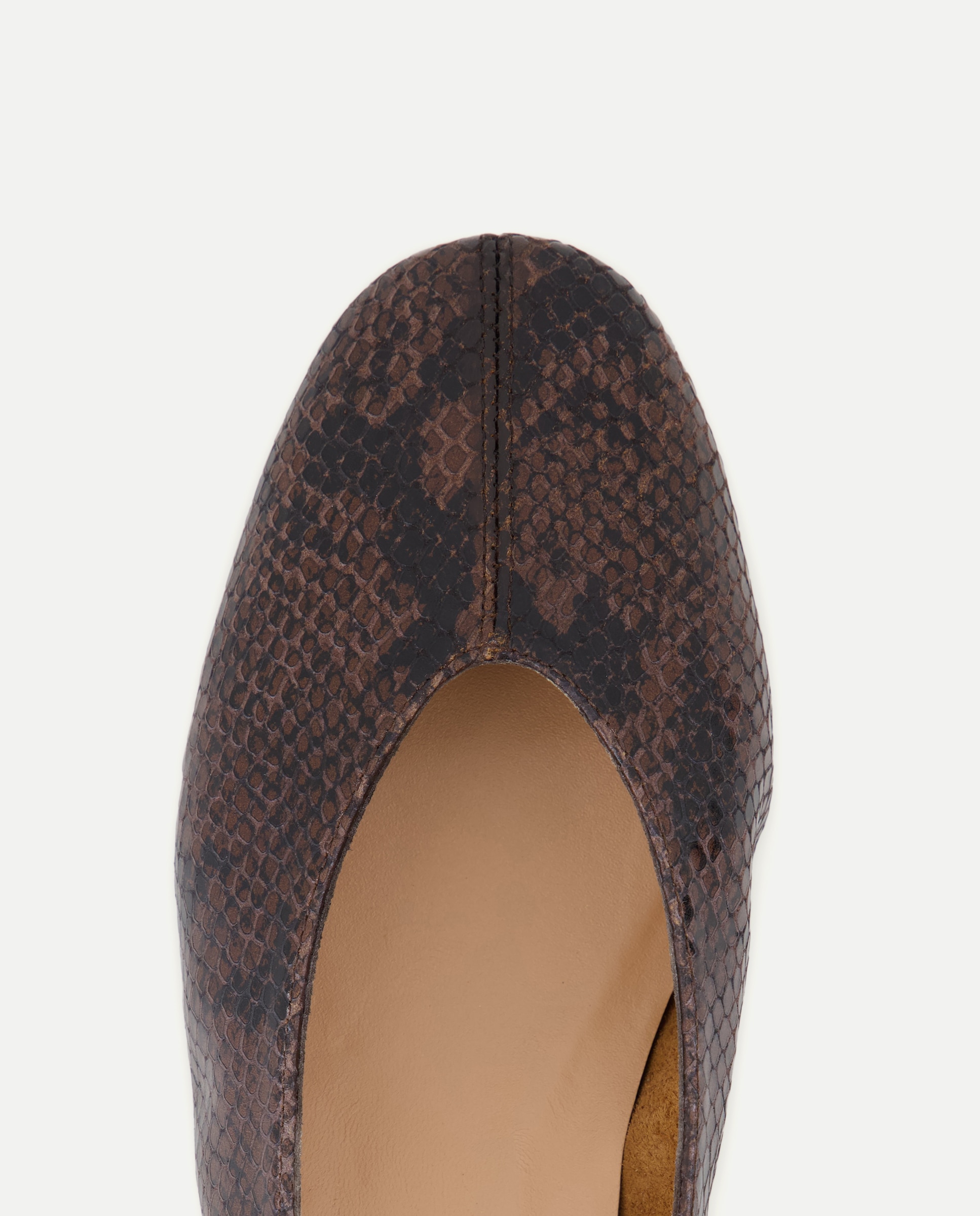 Zapato de mujer tacón salón esencial - Latouche Comfort - Marrón Marrón-4