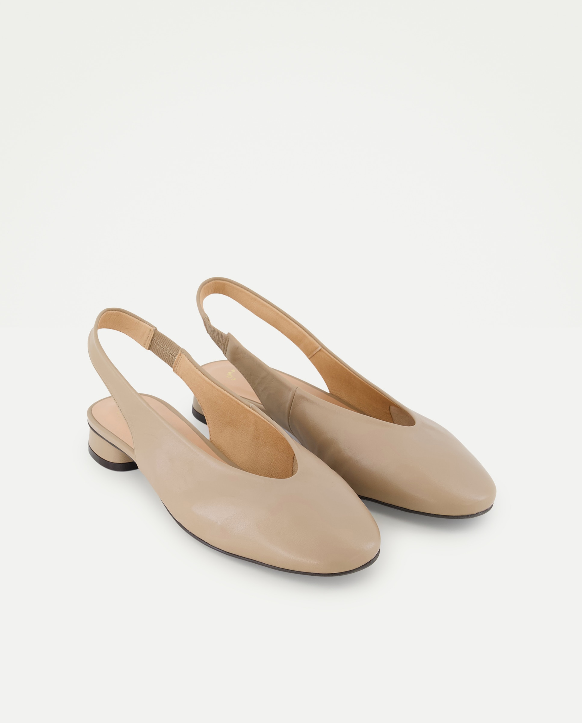Zapato de mujer tacón destalonado esencial - Latouche Comfort - Beige Beige-2