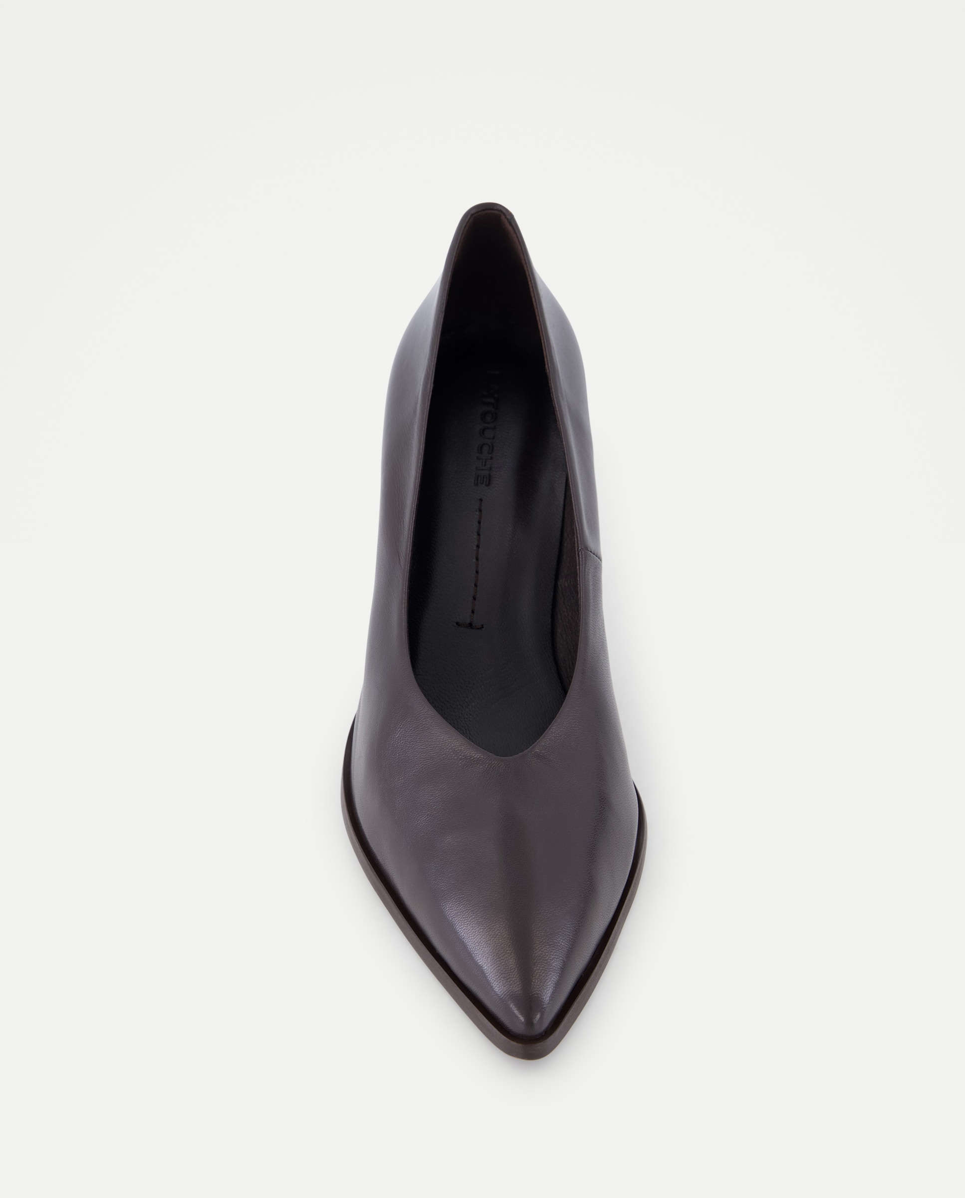 Zapato tacón de mujer new cerco - Latouche - Marrón Marrón-4