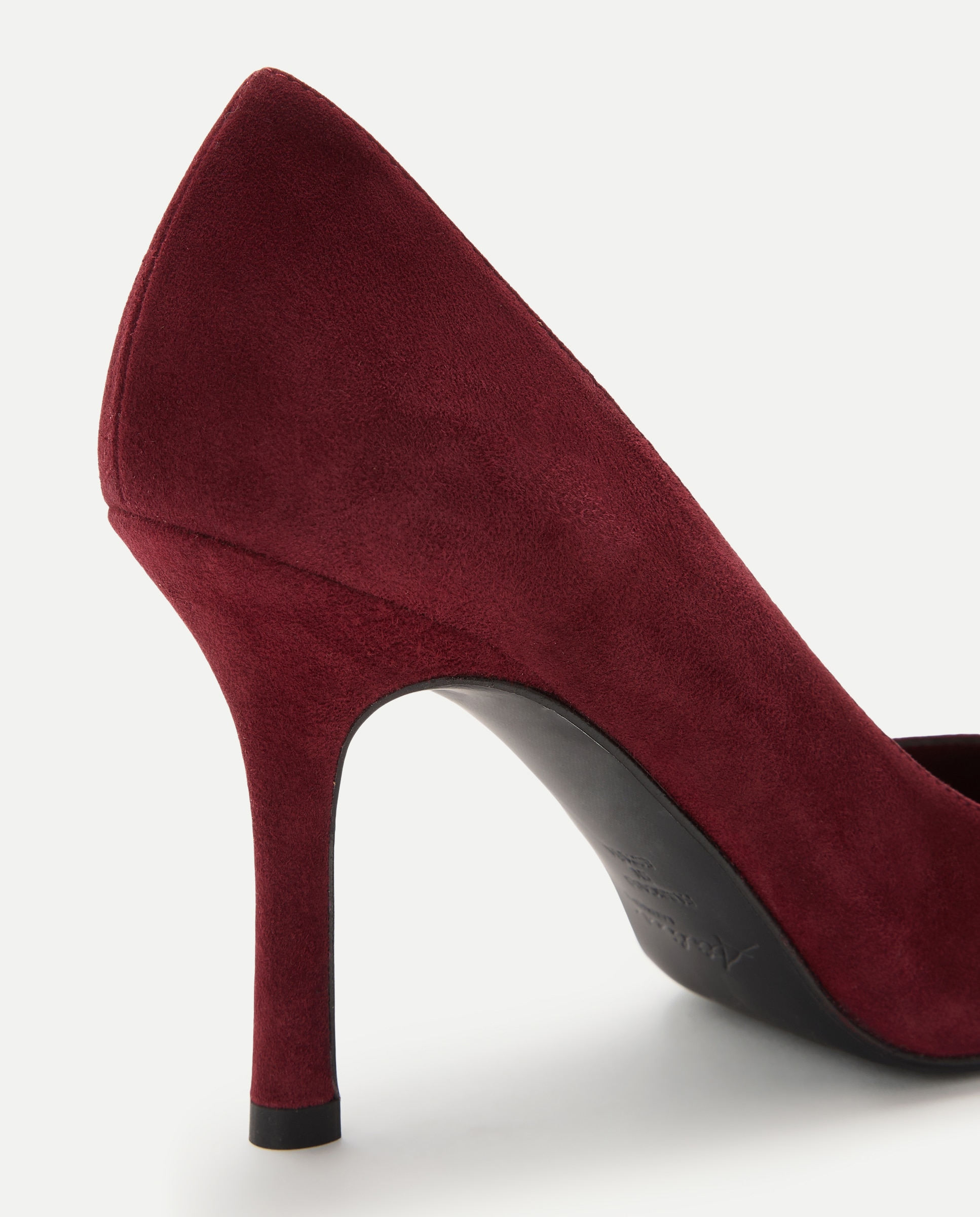 Sapatos de Salto Alto Bordeaux-5