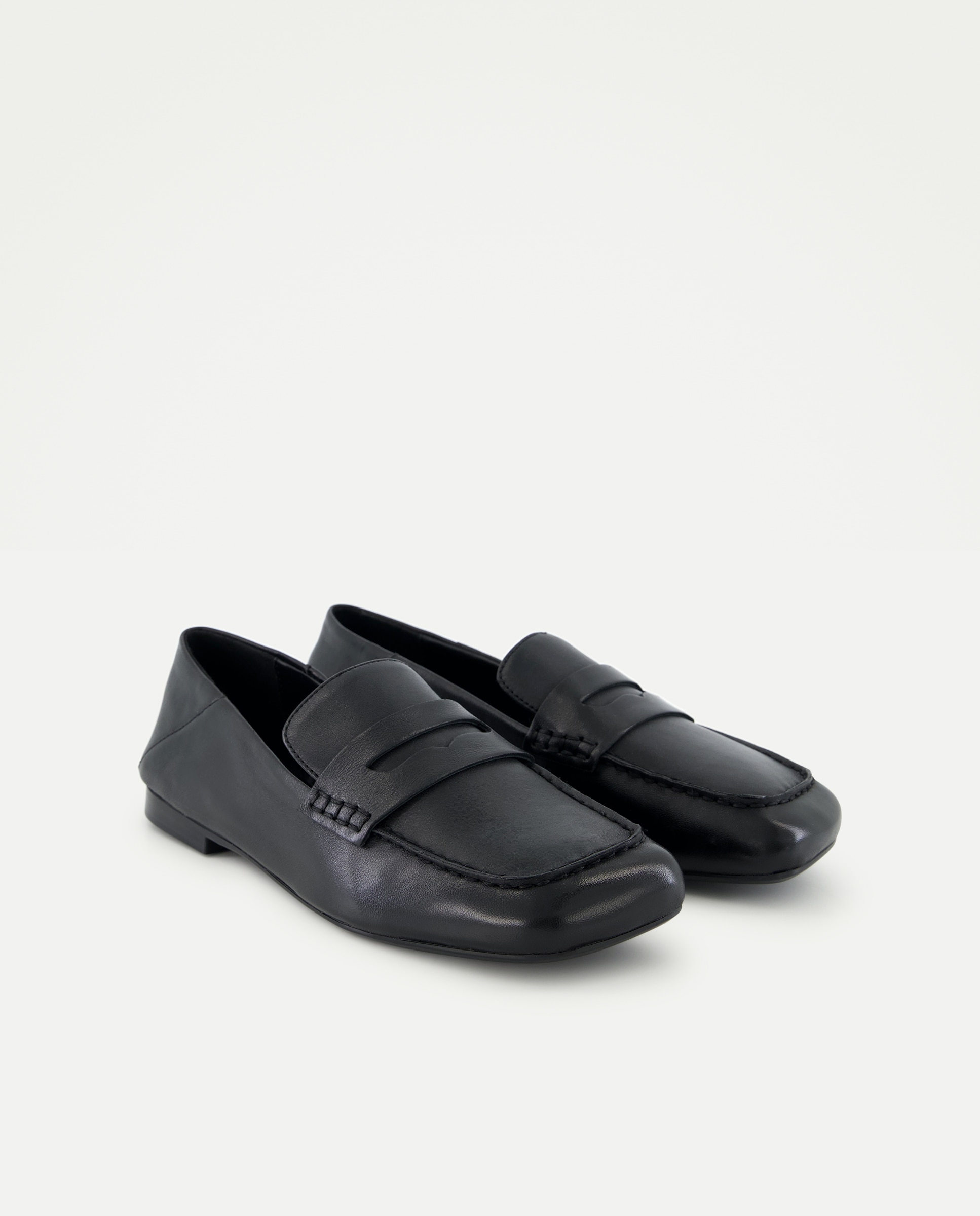 Mocasines planos de mujer con antifaz - LT Comfort - Negro Negro-2