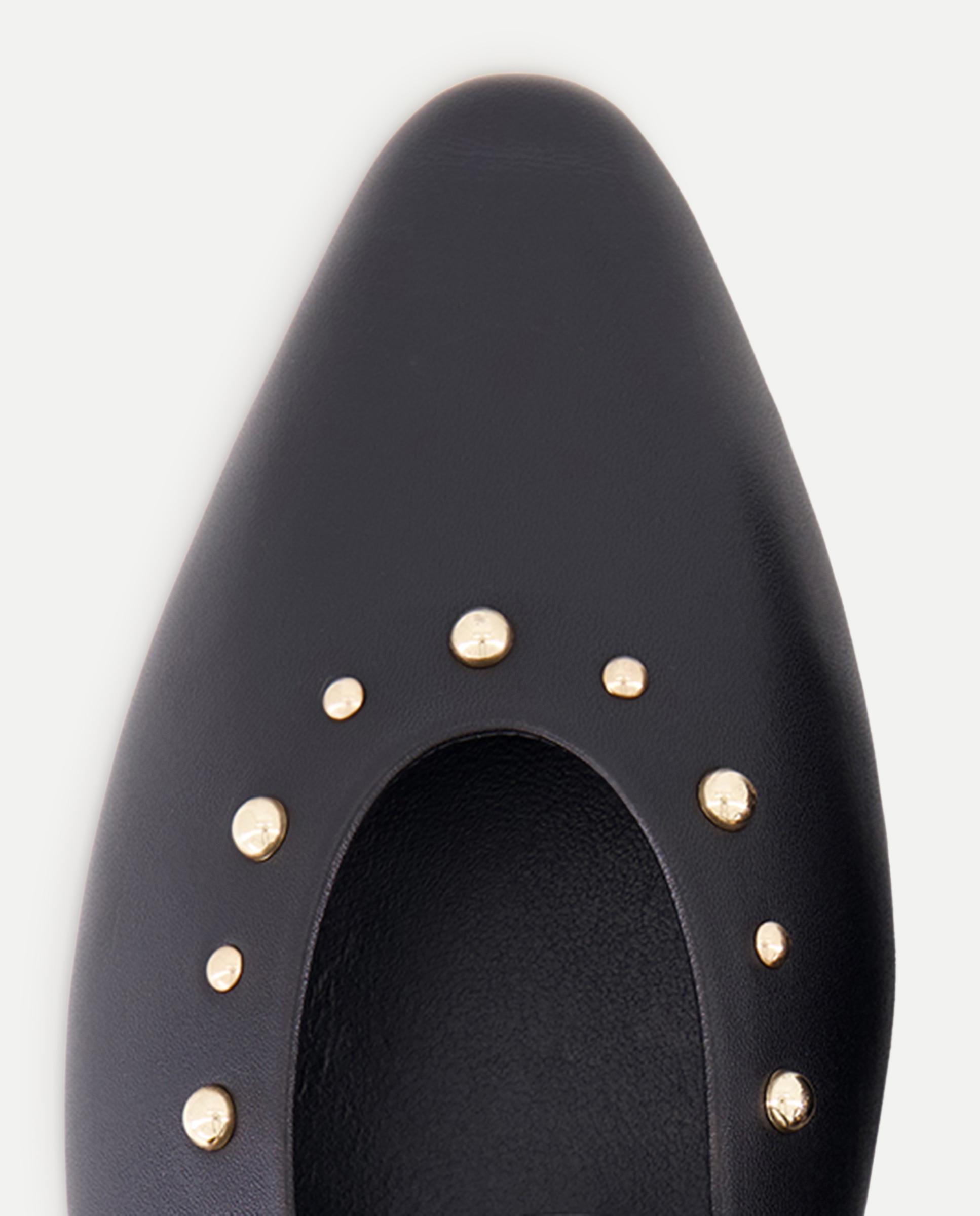 Zapato plano, mercedita tachas - Latouche - Negro Negro-4