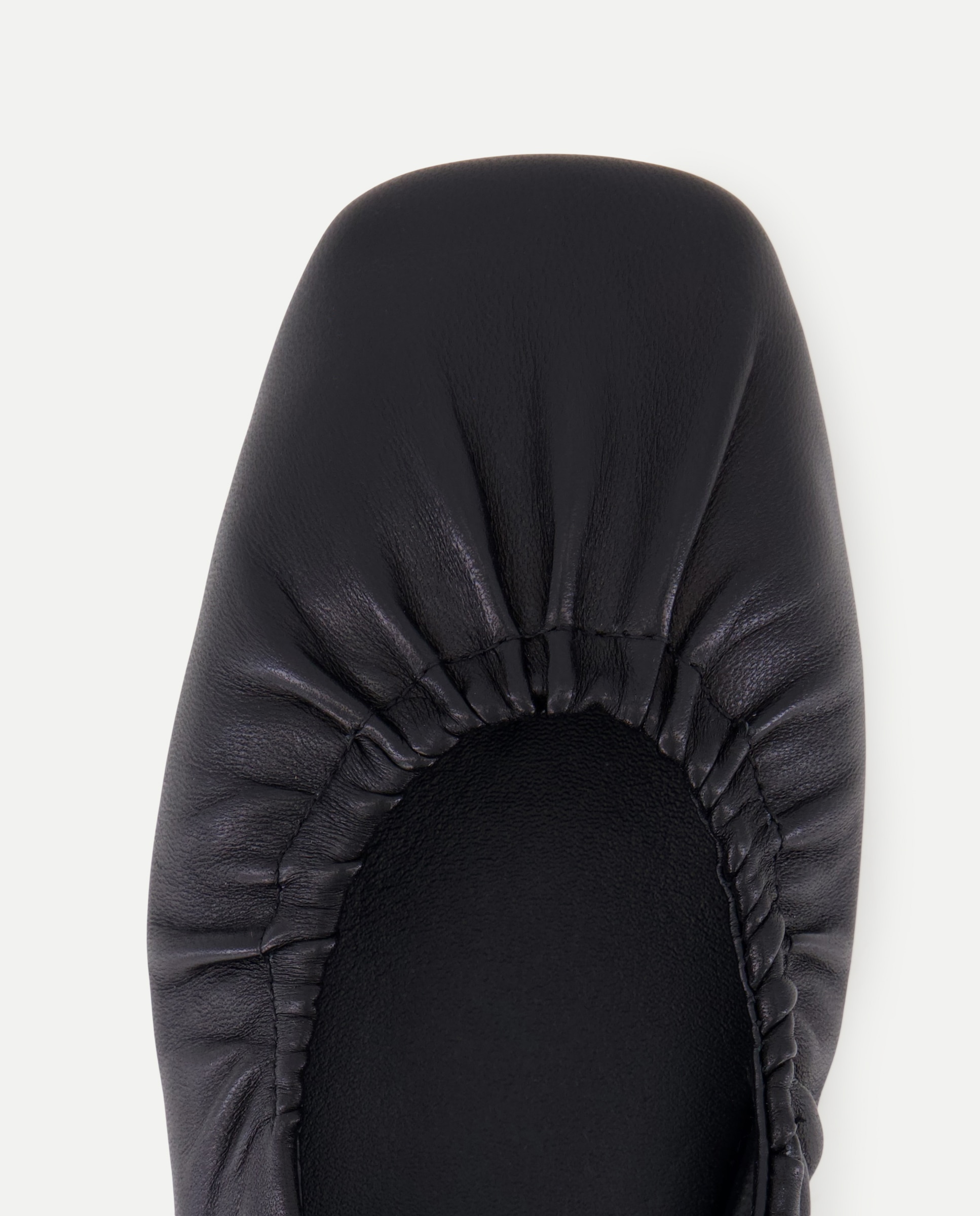 Zapato plano, mercedita arrugado - Latouche - Negro Negro-4
