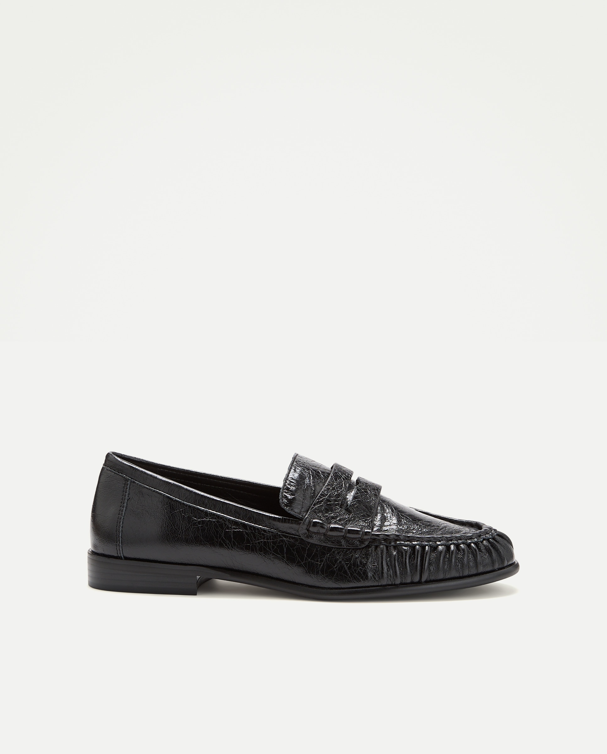 Zapato plano, mocasin print - Latouche - Negro Negro-1