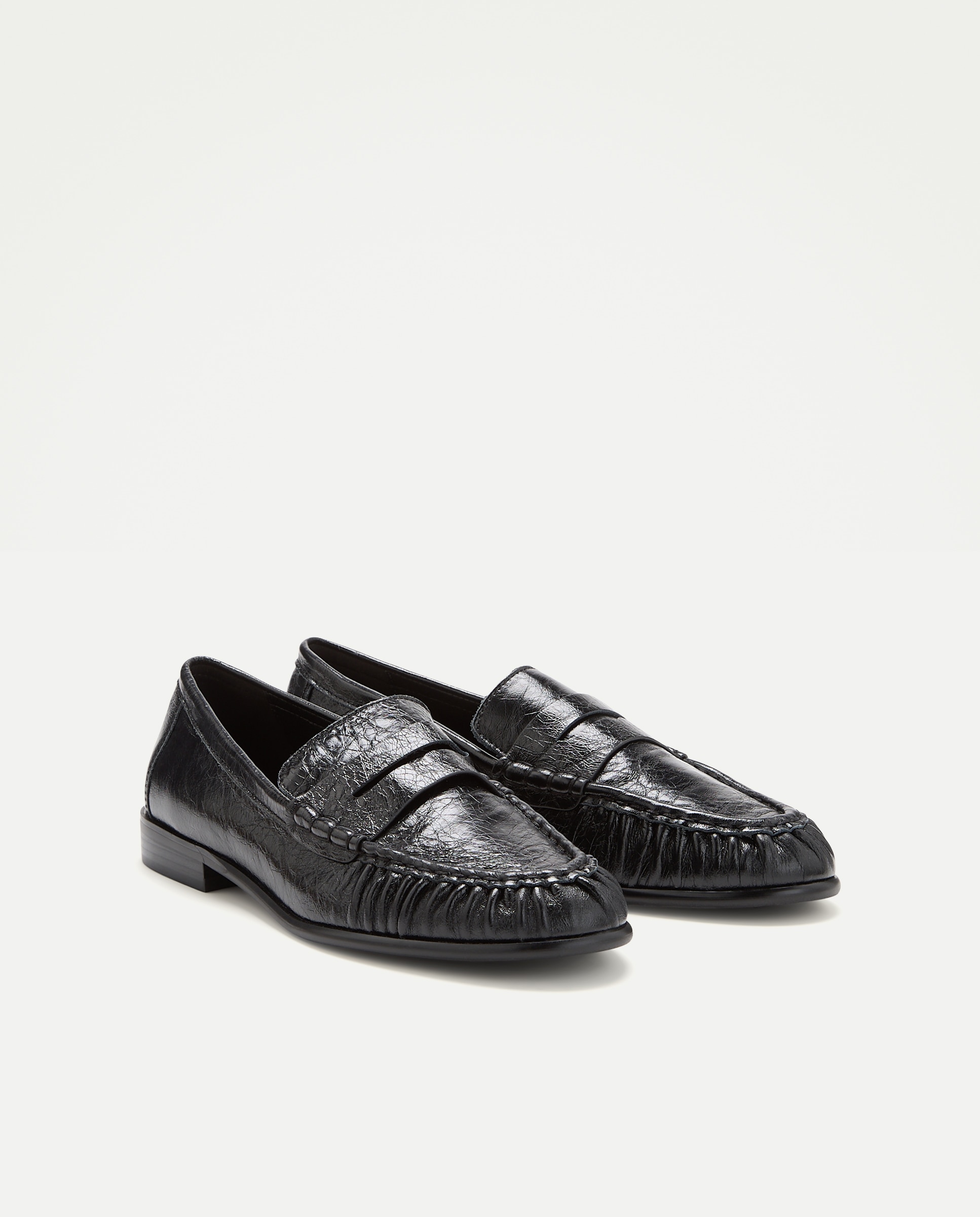 Zapato plano, mocasin print - Latouche - Negro Negro-2