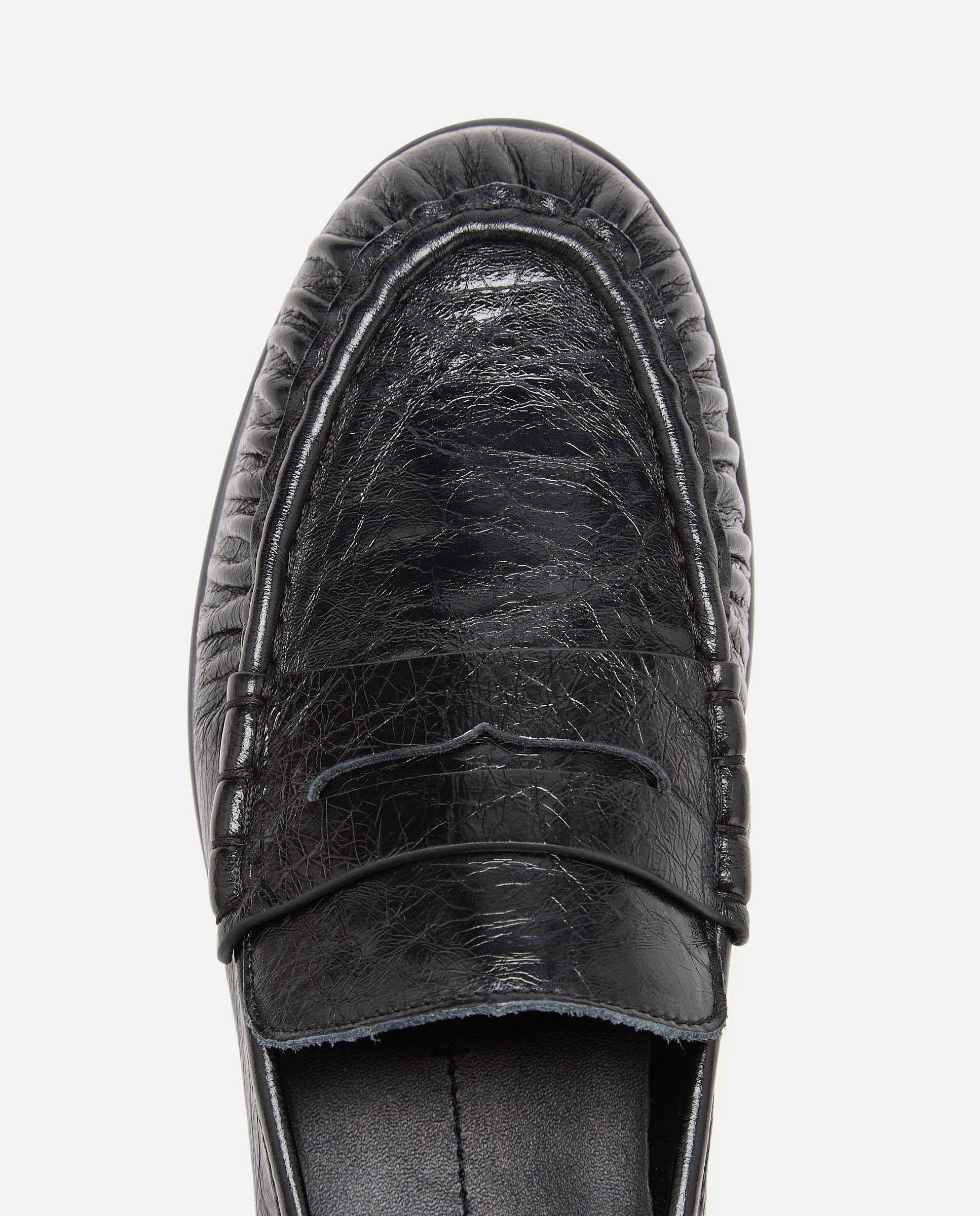 Zapato plano, mocasin print - Latouche - Negro Negro-4