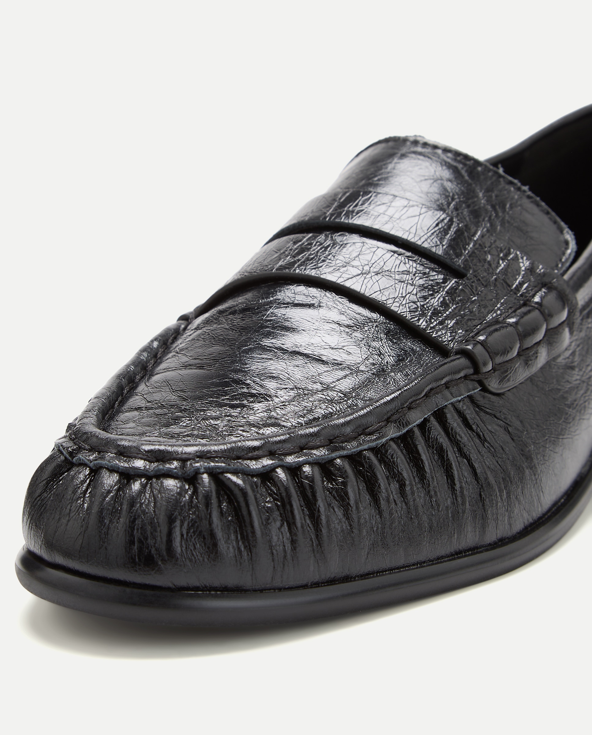 Zapato plano, mocasin print - Latouche - Negro Negro-5