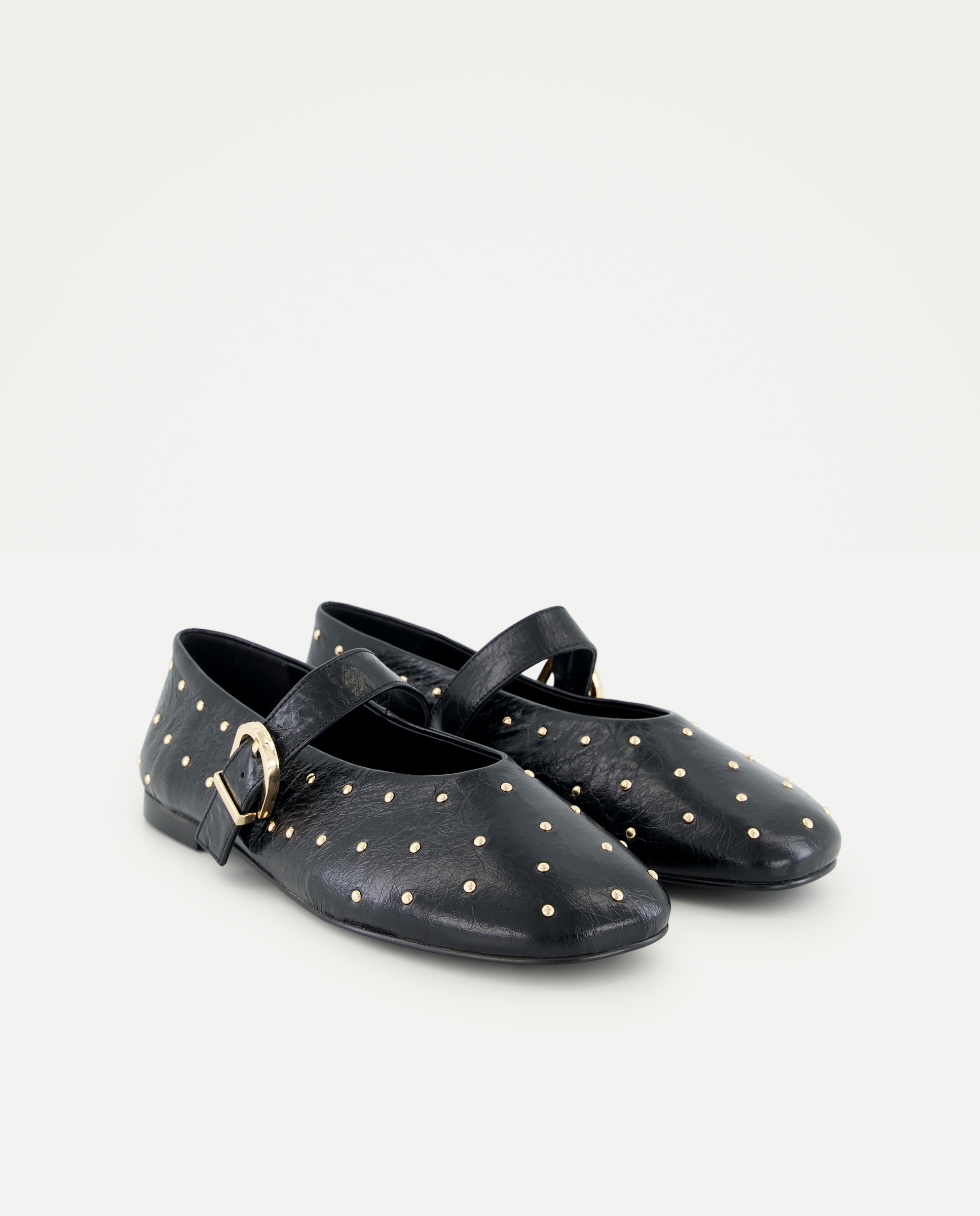 Zapato plano, mercedita modern - Latouche - Negro Negro-2