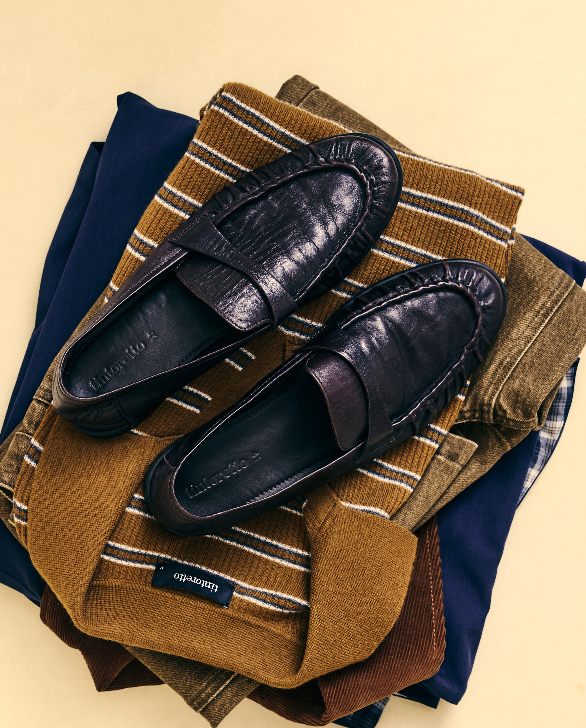 Zapato plano, mocasin print - Latouche - Marrón Marrón-6