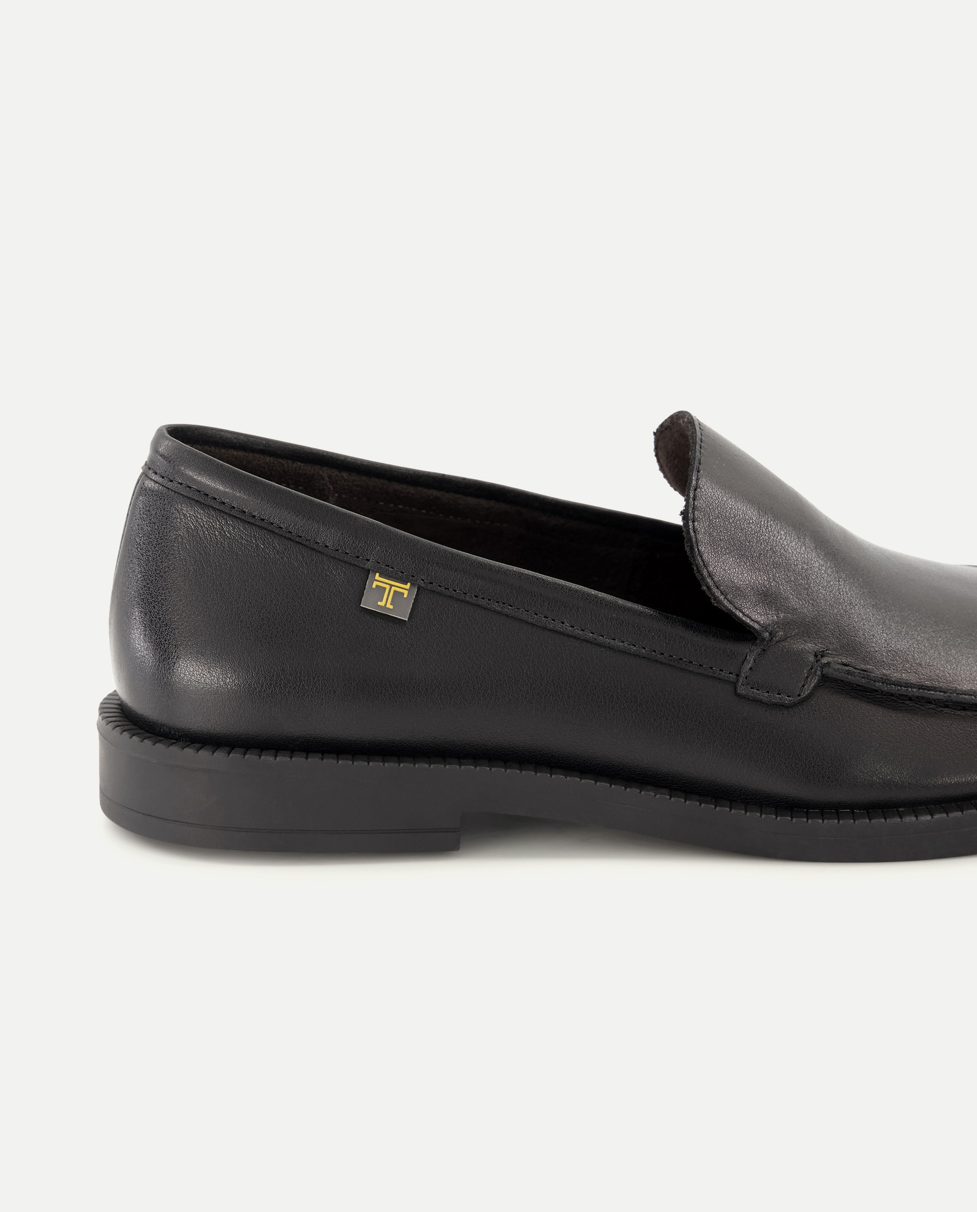 Sapatos Rasos Tipo Mocassins Barefoot Preto-5