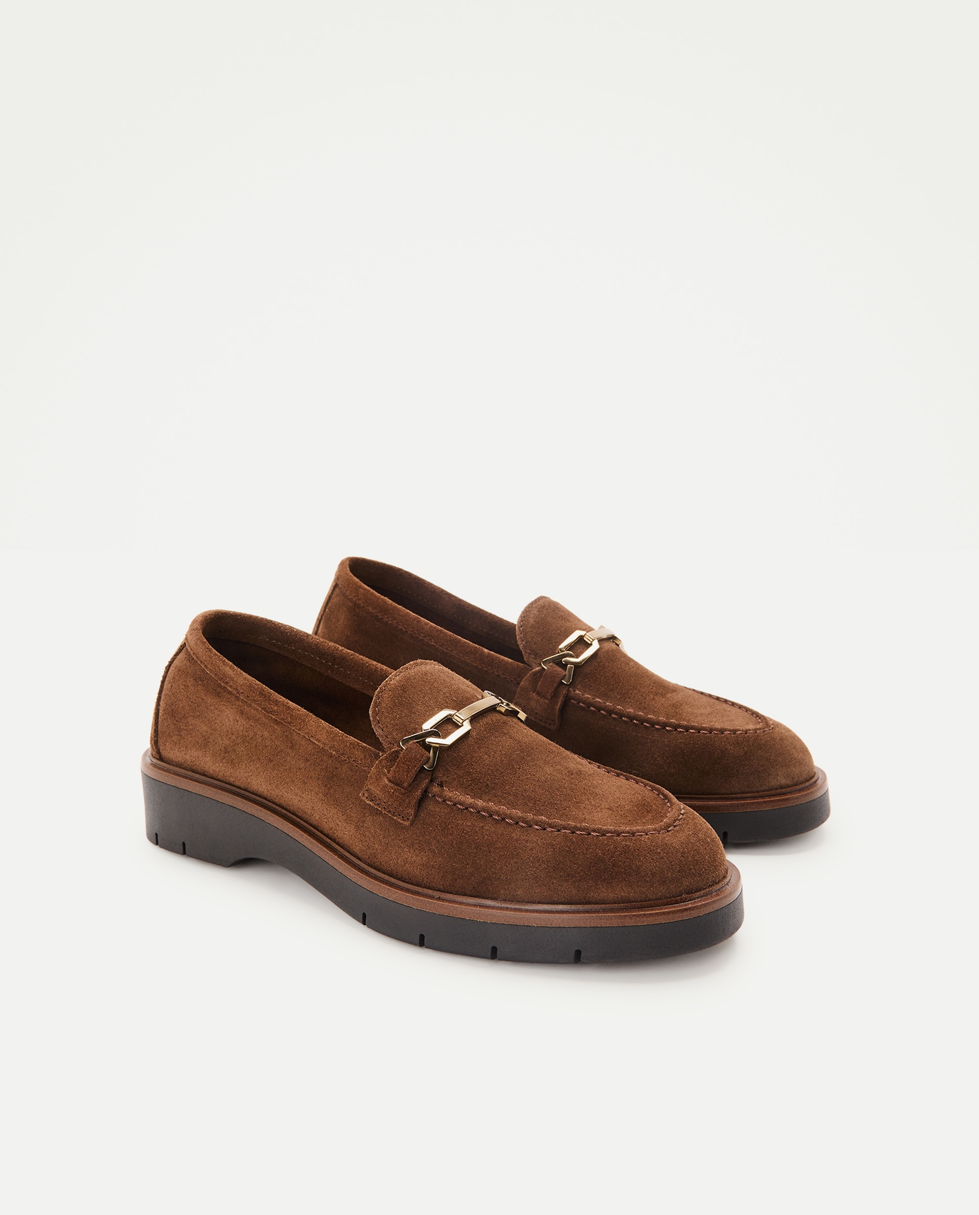 Sapatos Rasos Tipo Mocassins 740 Tabaco-2