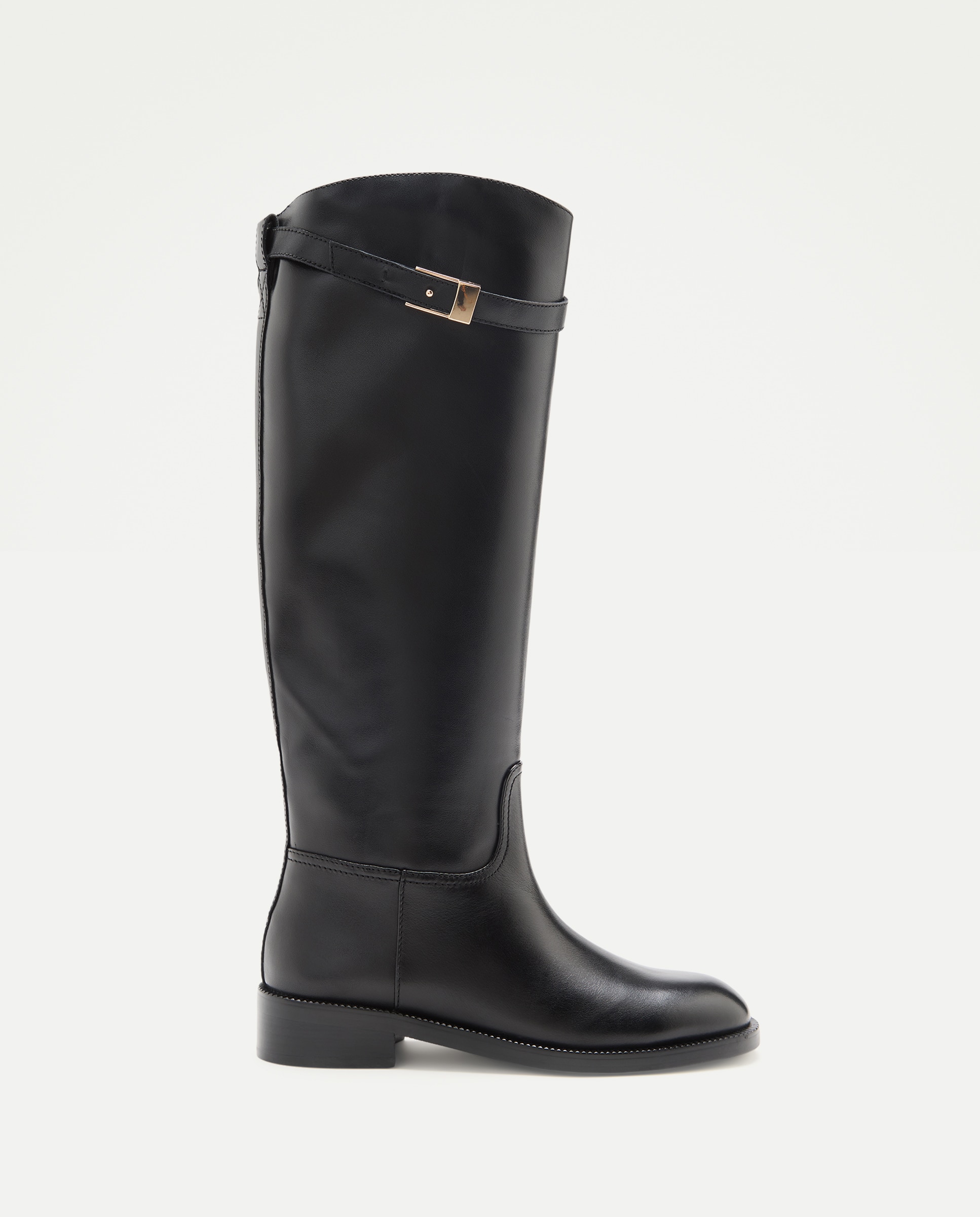 Imagen 1 de Botas planas de mujer estilo amazona - Latouche - Negro Negro