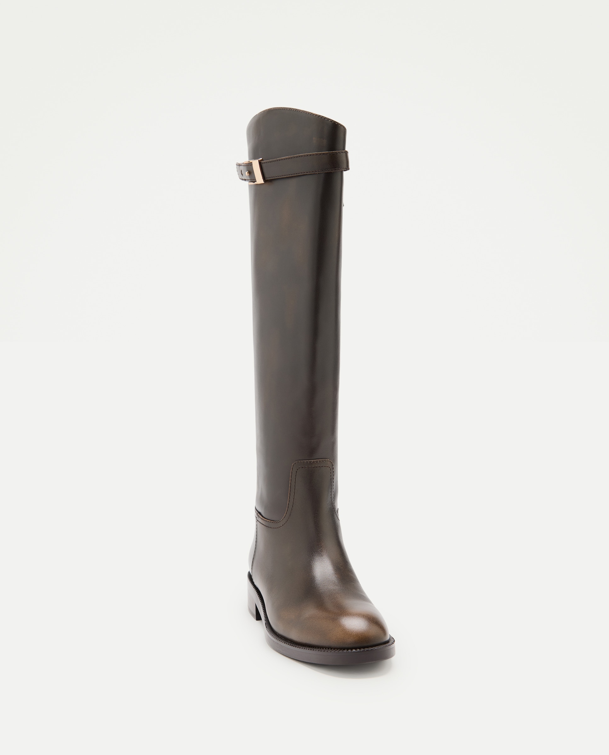 Botas Rasas Estilo Amazona 740 Tabaco-4